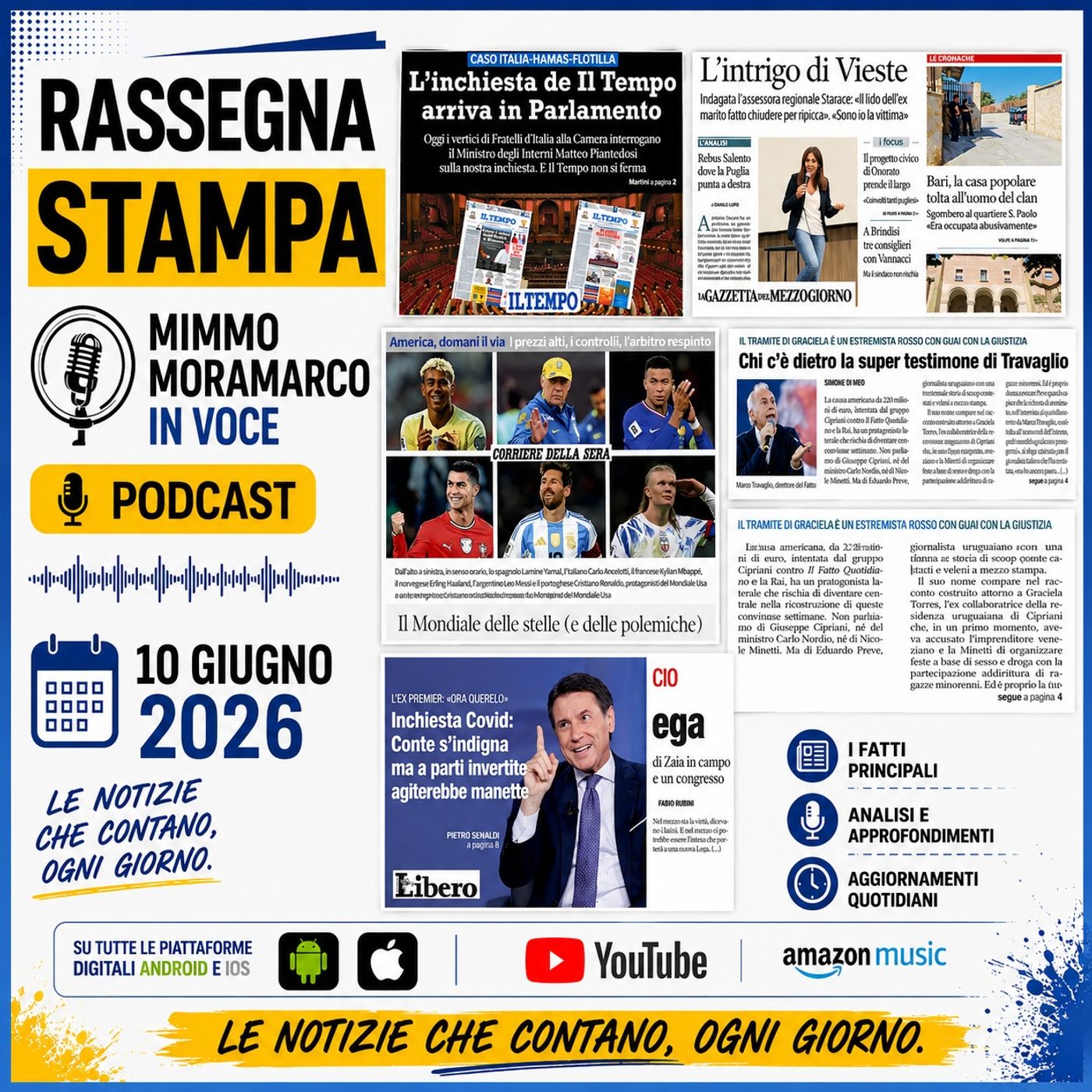 Rassegna stampa del 10 giugno 2026 episode artwork