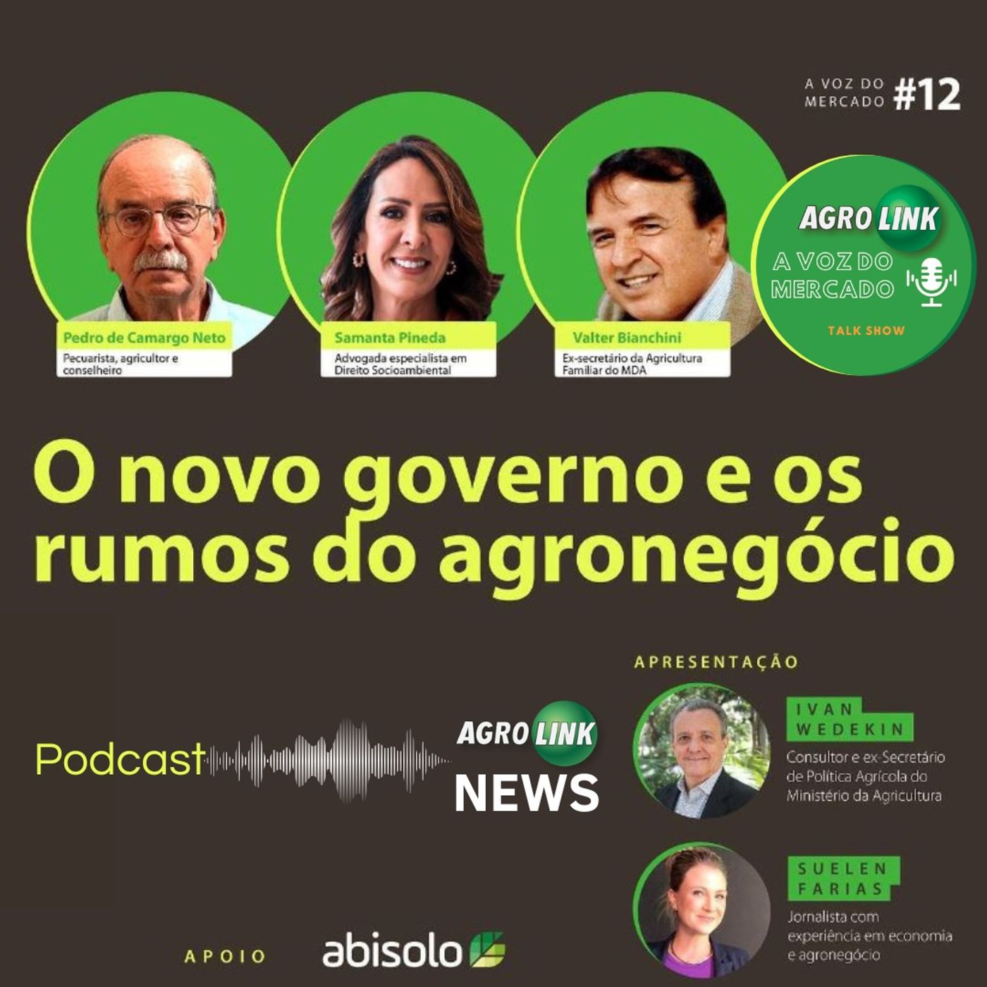 A Voz do Mercado #12 - O novo governo e os rumos do agronegócio episode artwork