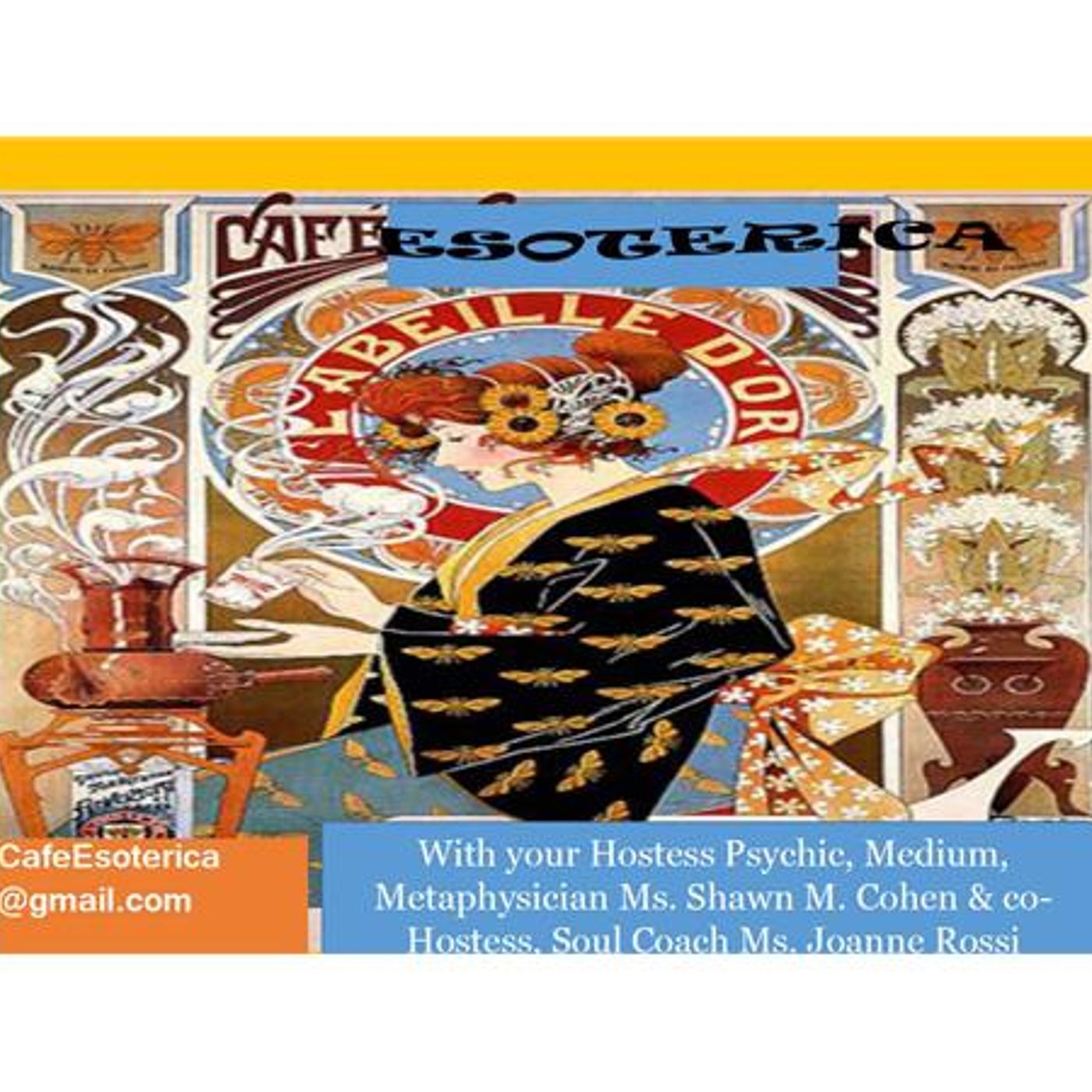 Cafe Esoterica Radio, Host Shawn& Joanne, Guest: Leader, Author: Cynthia M. Ruiz episode artwork