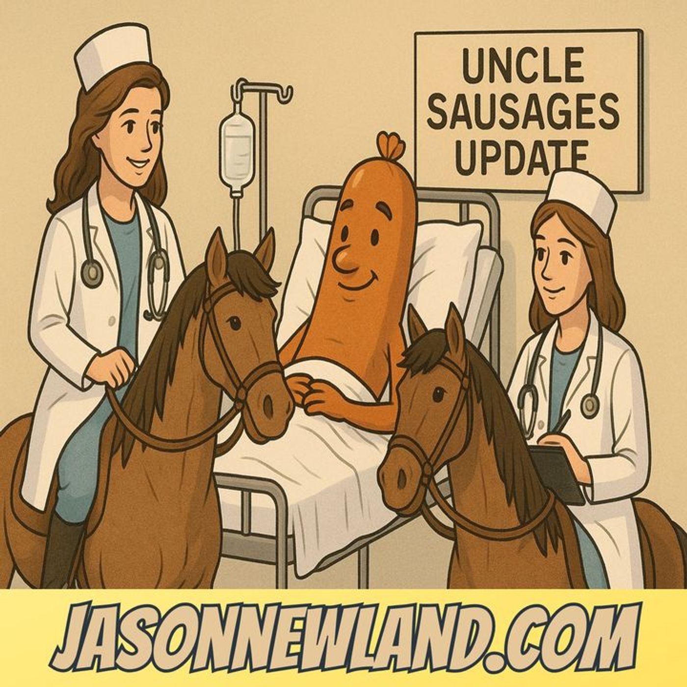 (no music) Uncle Sausages Update | LMBYTS #1392 | Jason Newland | 13th July 2025 episode artwork