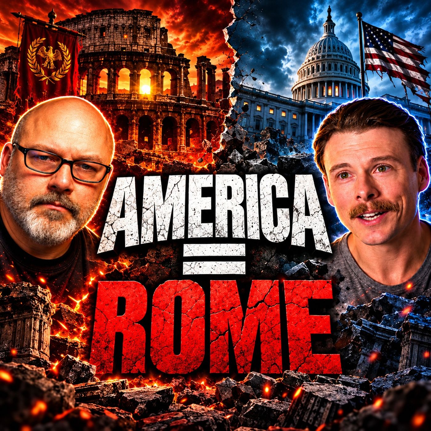Is the American Empire Dying? Jeremy Ryan Slate on Rome episode artwork