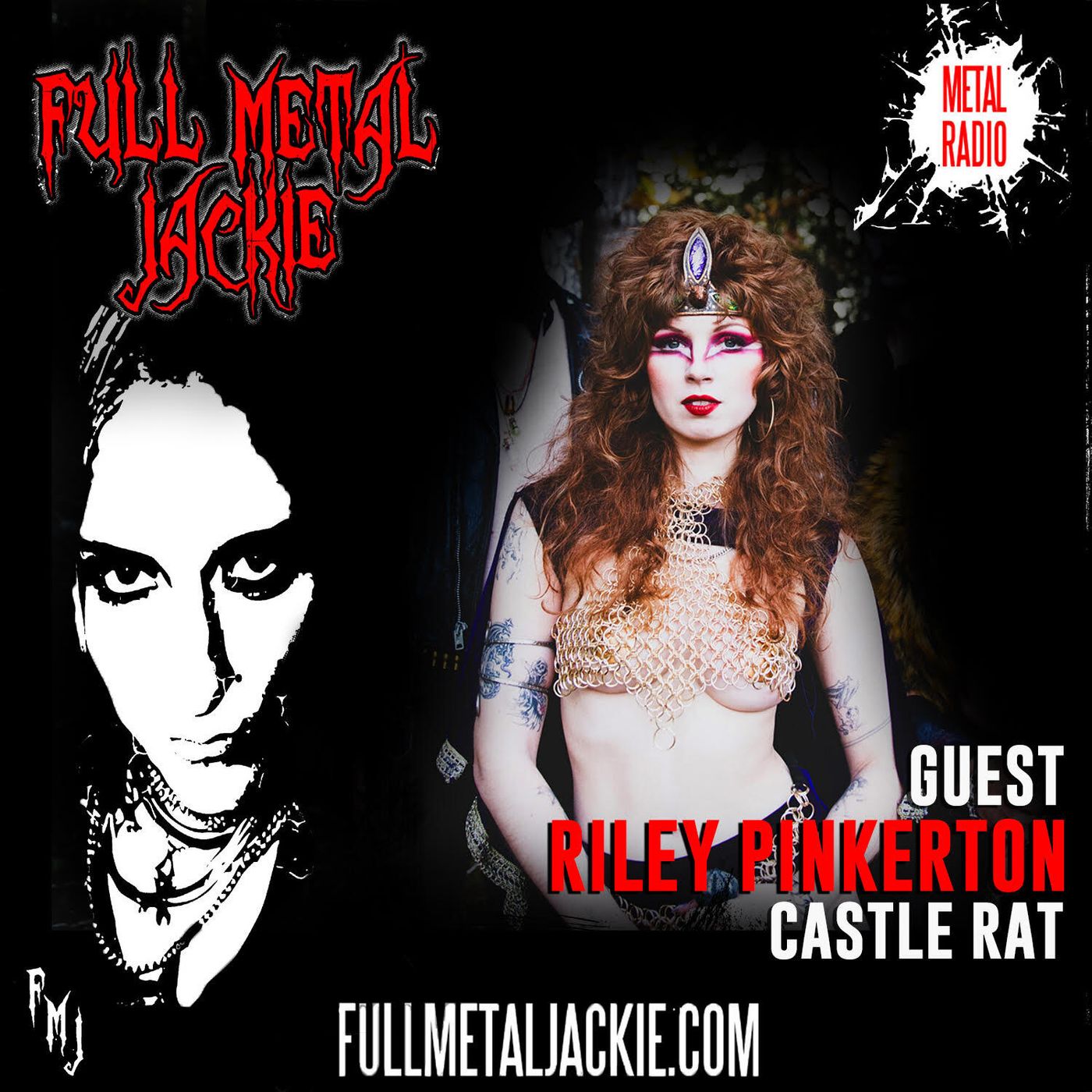 Riley Pinkerton of Castle Rat on the FMJ RADIO SHOW! episode artwork