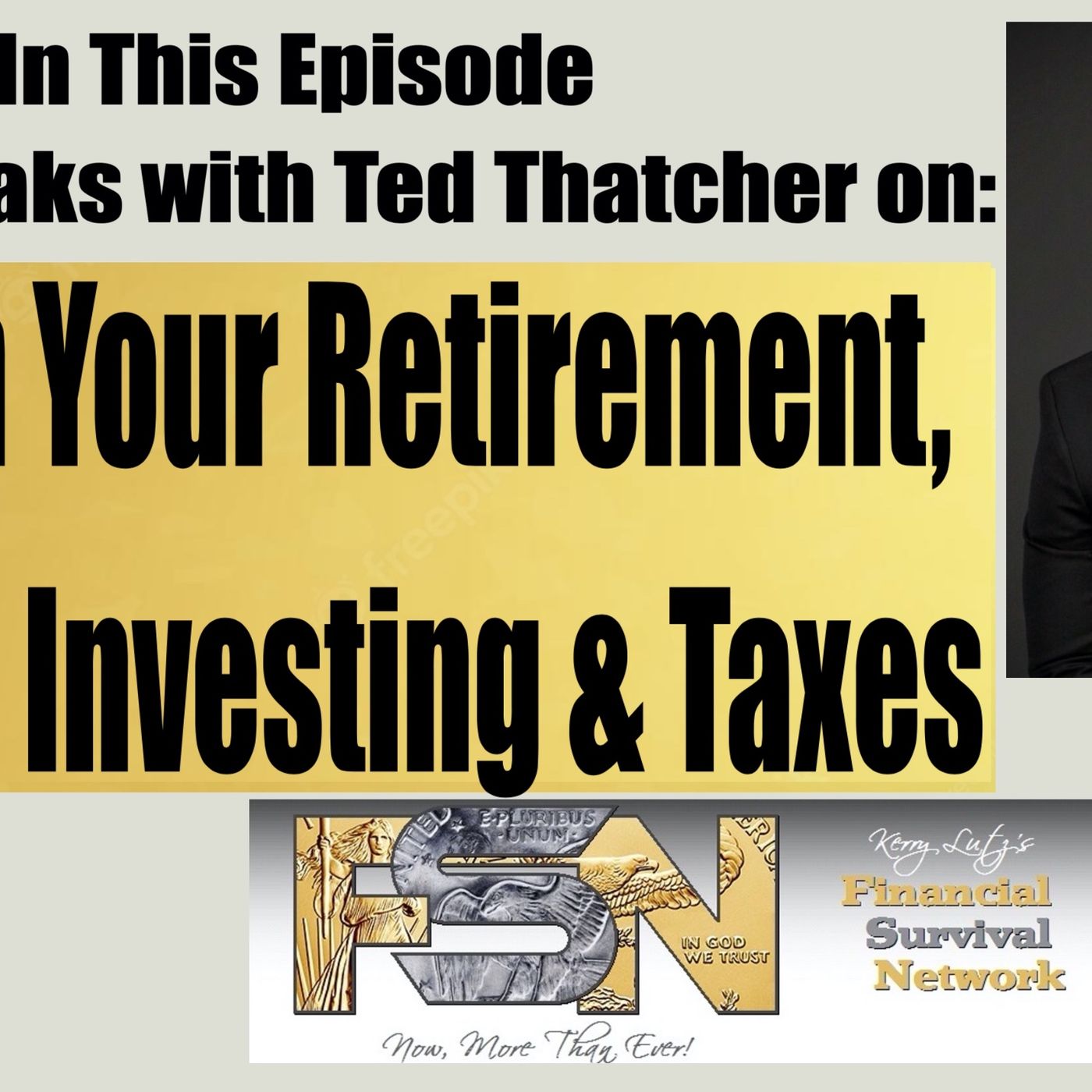 cover of episode Launch Your Retirement, Bitcoin Investing & Taxes - Ted Thatcher #6210