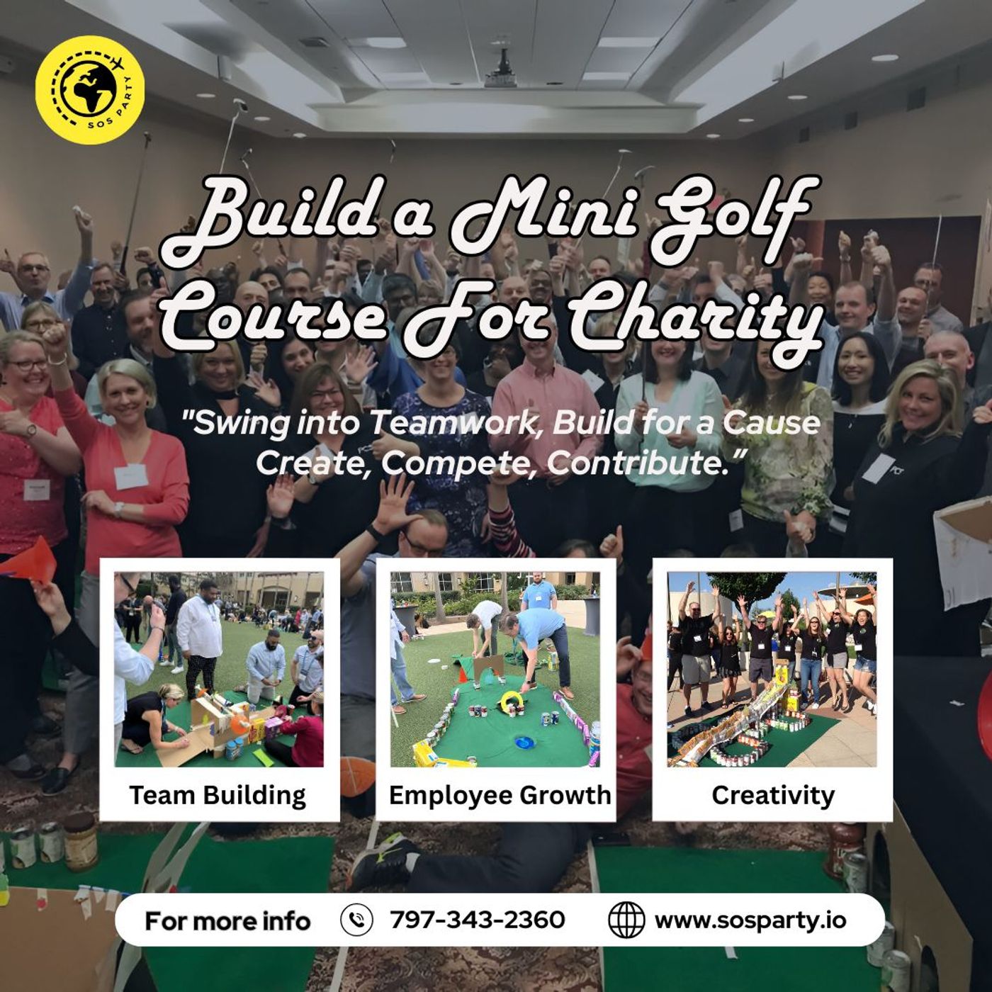 Build Golf Team Building Activities