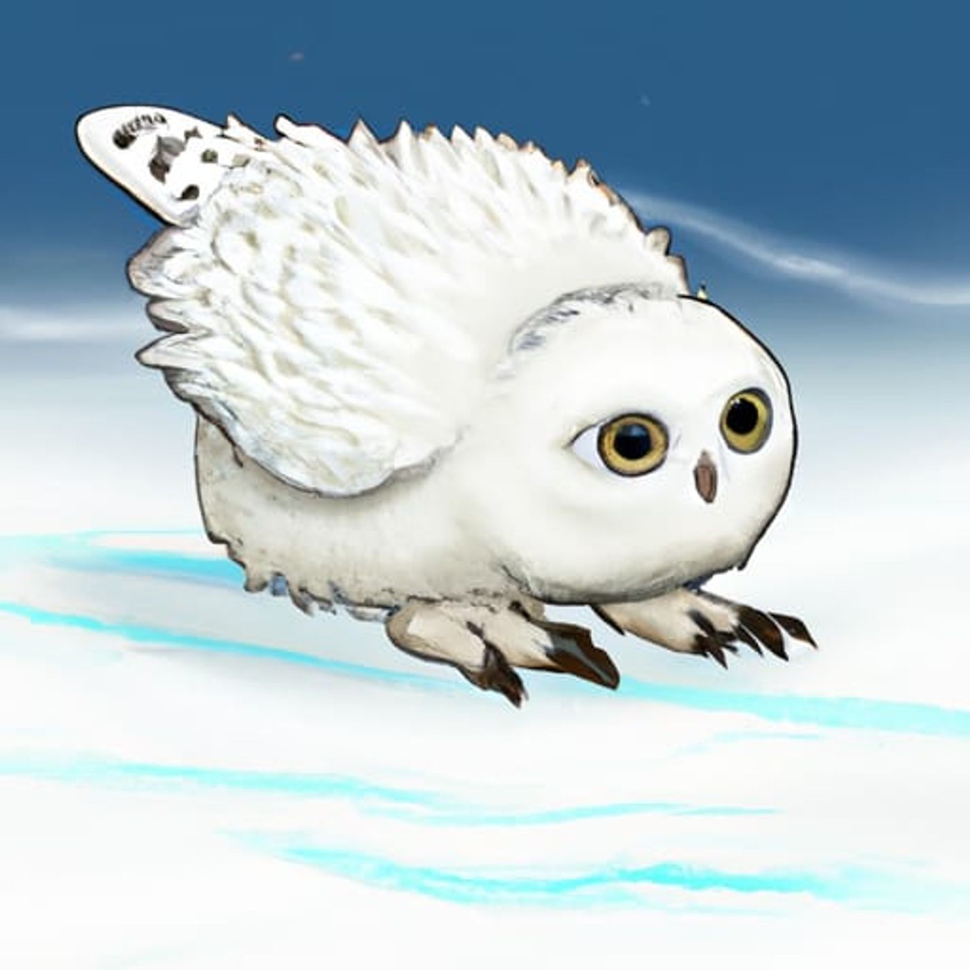 De baby sneeuwuil | Winterverhalen episode artwork