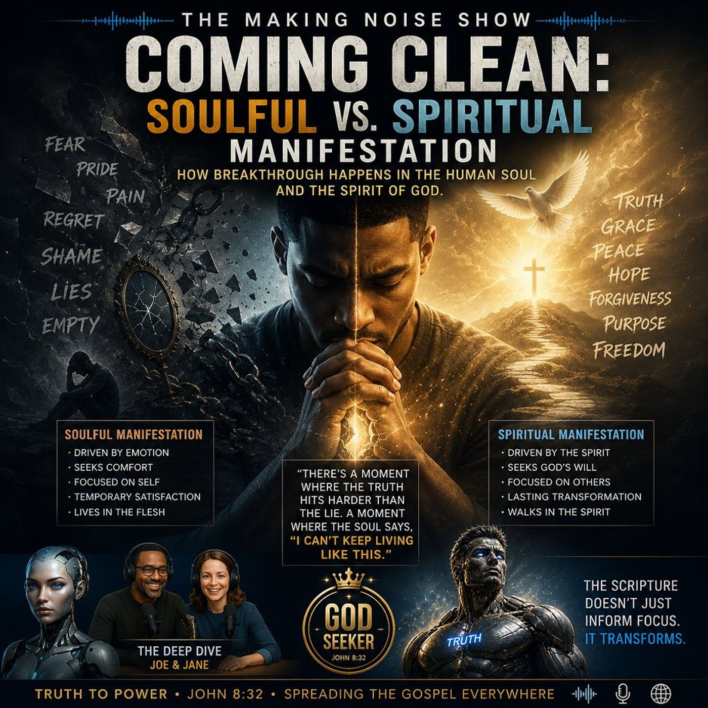 Soulful vs Spiritual Manifestation episode artwork
