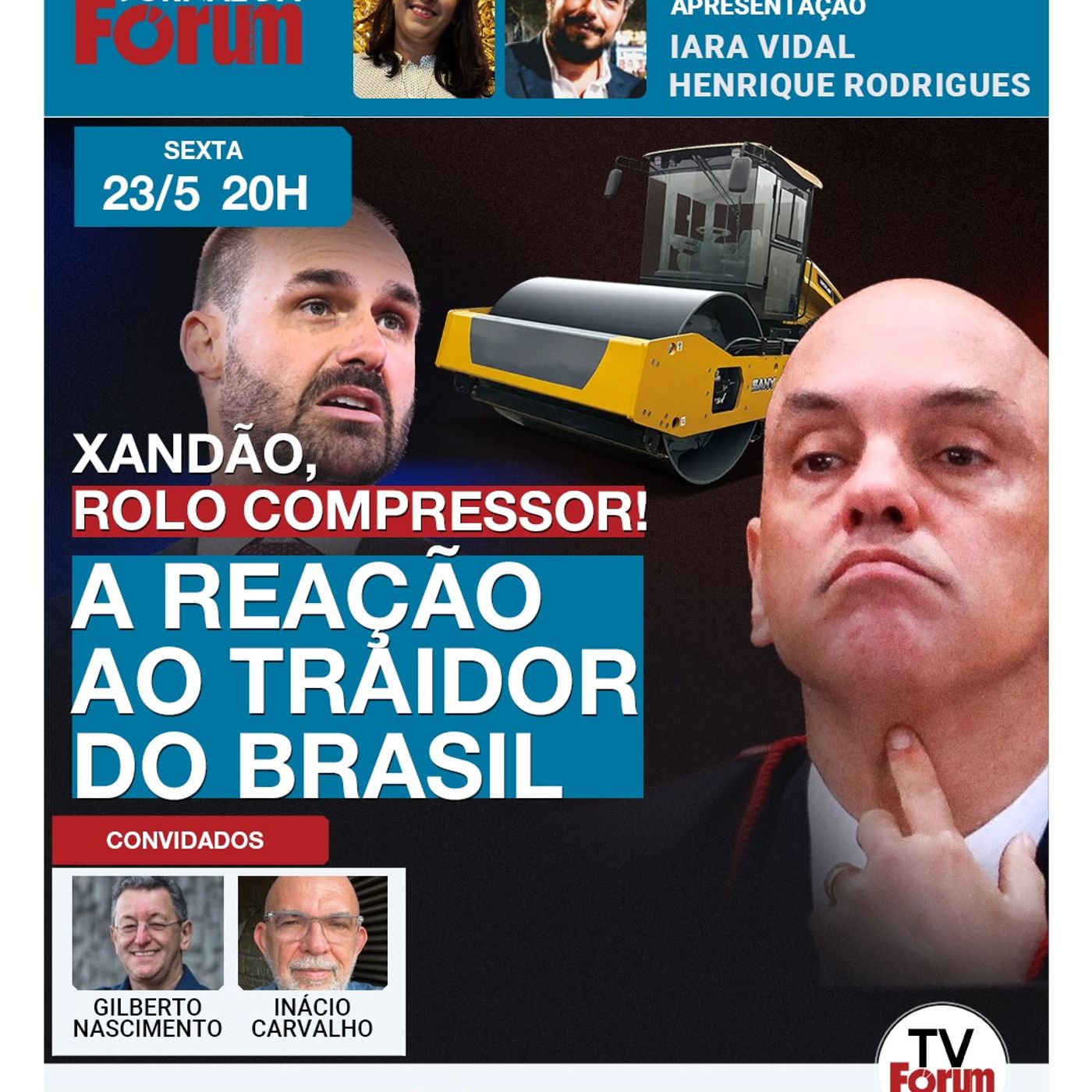 Moraes reage com firmeza no STF à traição de Eduardo Bolsonaro | Xandão põe Aldo Rebelo no seu lugar episode artwork