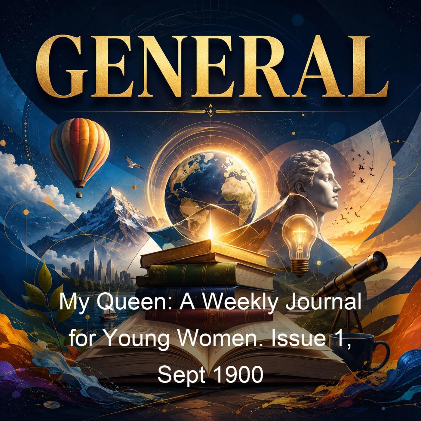 My Queen: A Weekly Journal for Young Women. Issue 1, Sept 1900