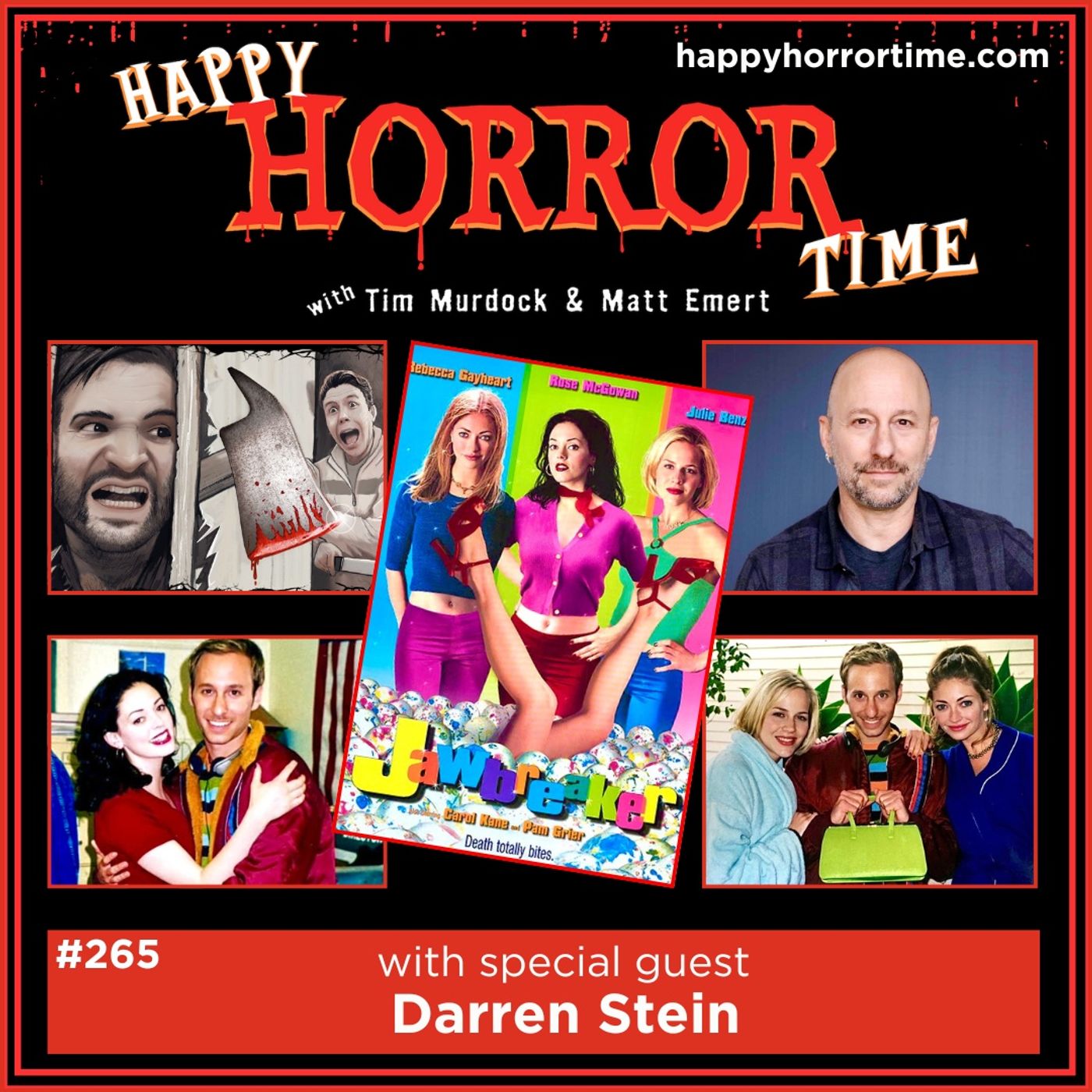 Ep 265: Interview w/Darren Stein, Writer/Director of “Jawbreaker”