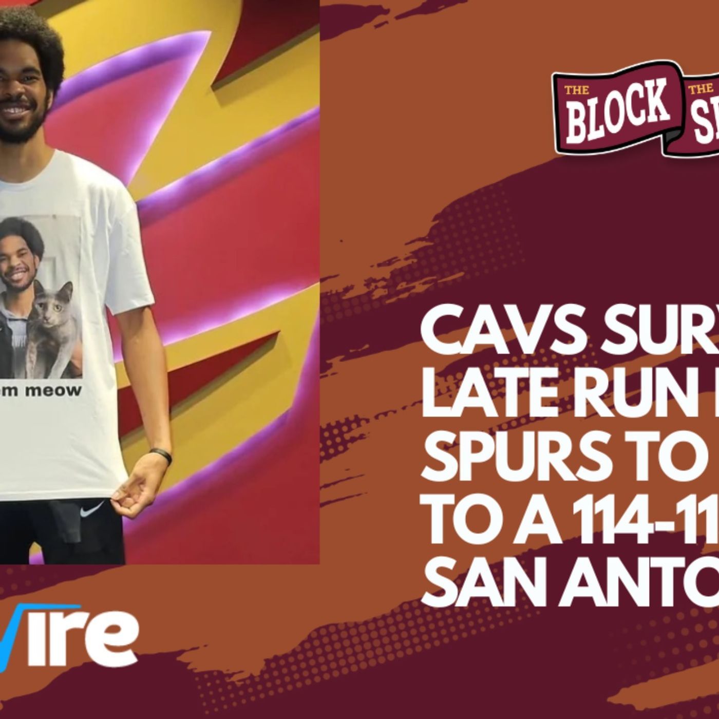 The Cavs Survive for a 114-113 win against the San Antonio Spurs