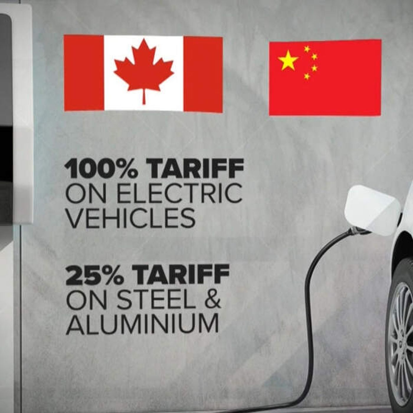 Canada levies 100% tariff on "extraordinary threat" Chinese EVs episode artwork