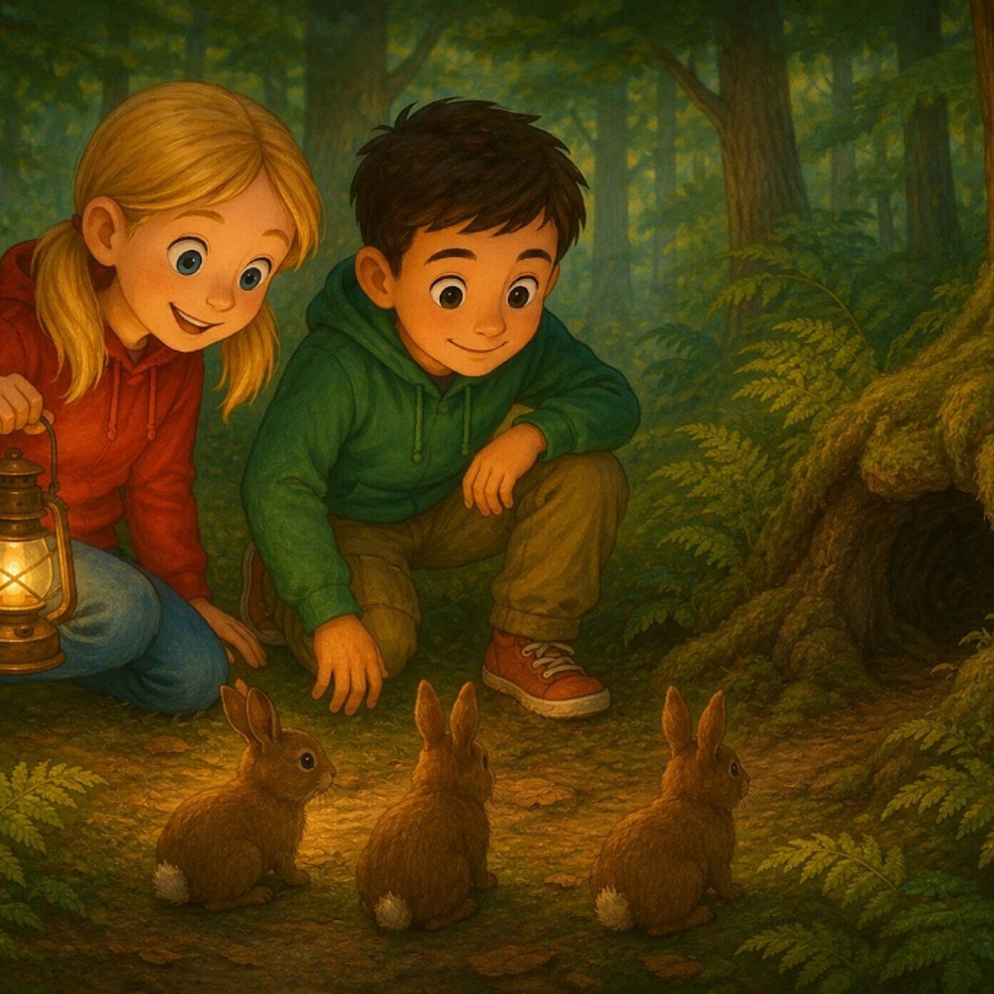 The Secret Treehouse Club - Chapter 7 - The Lantern in the Ferns