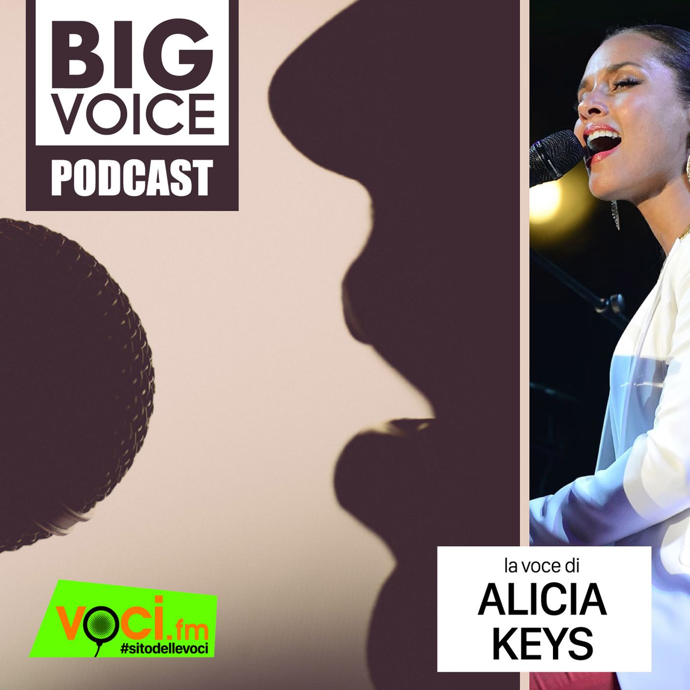 BIG VOICE PODCAST: Alicia Keys - clicca play e ascolta il podcast episode artwork