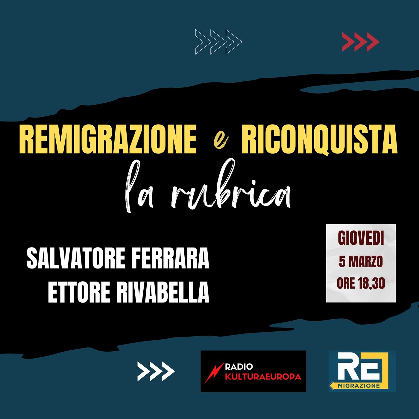 Remigrazione e Riconquista - La Rubrica (2° episodio).