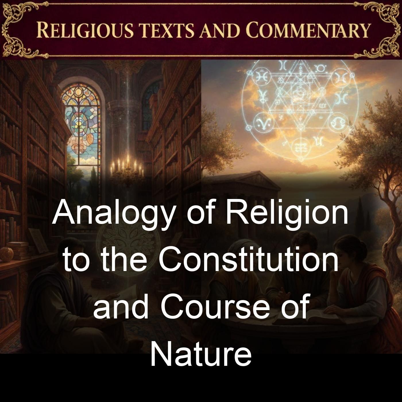 Analogy of Religion to the Constitution and Course of Nature cover art