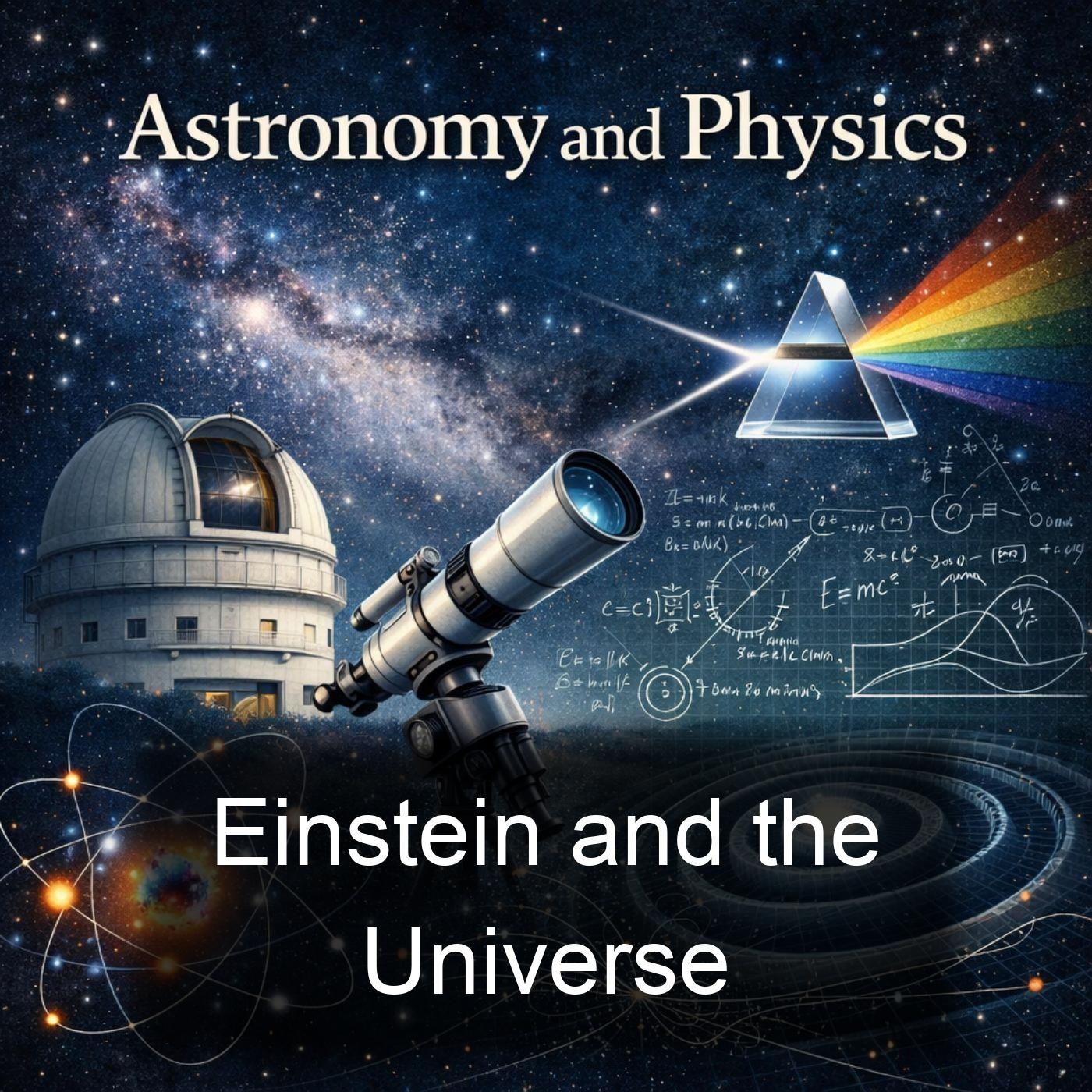 Einstein and the Universe cover art