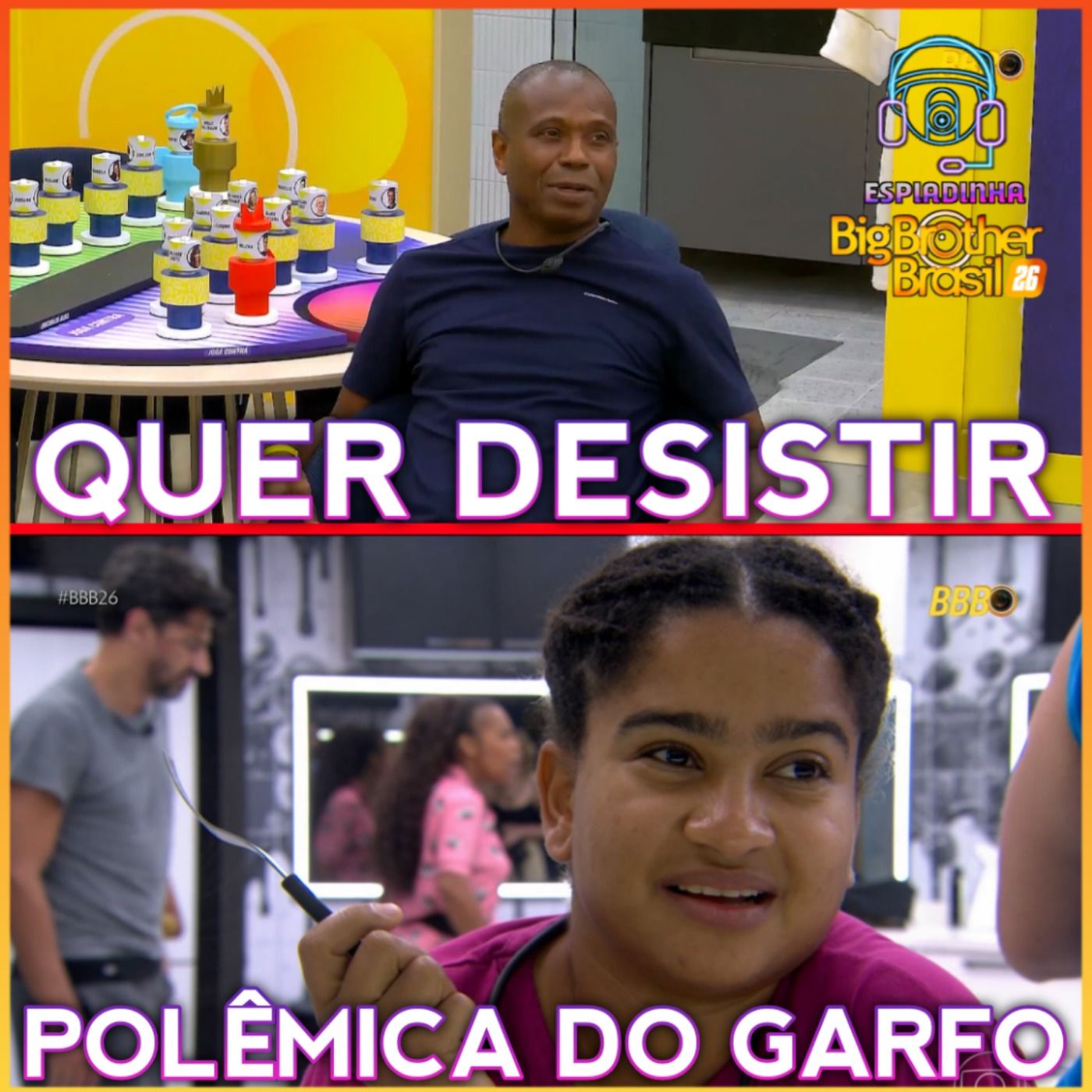 POLÊMICA DO GARFO DA MILENA! + JORDANA ACORDOU PRO JOGO? + CAPETINHA QUER SAIR | BBB 26