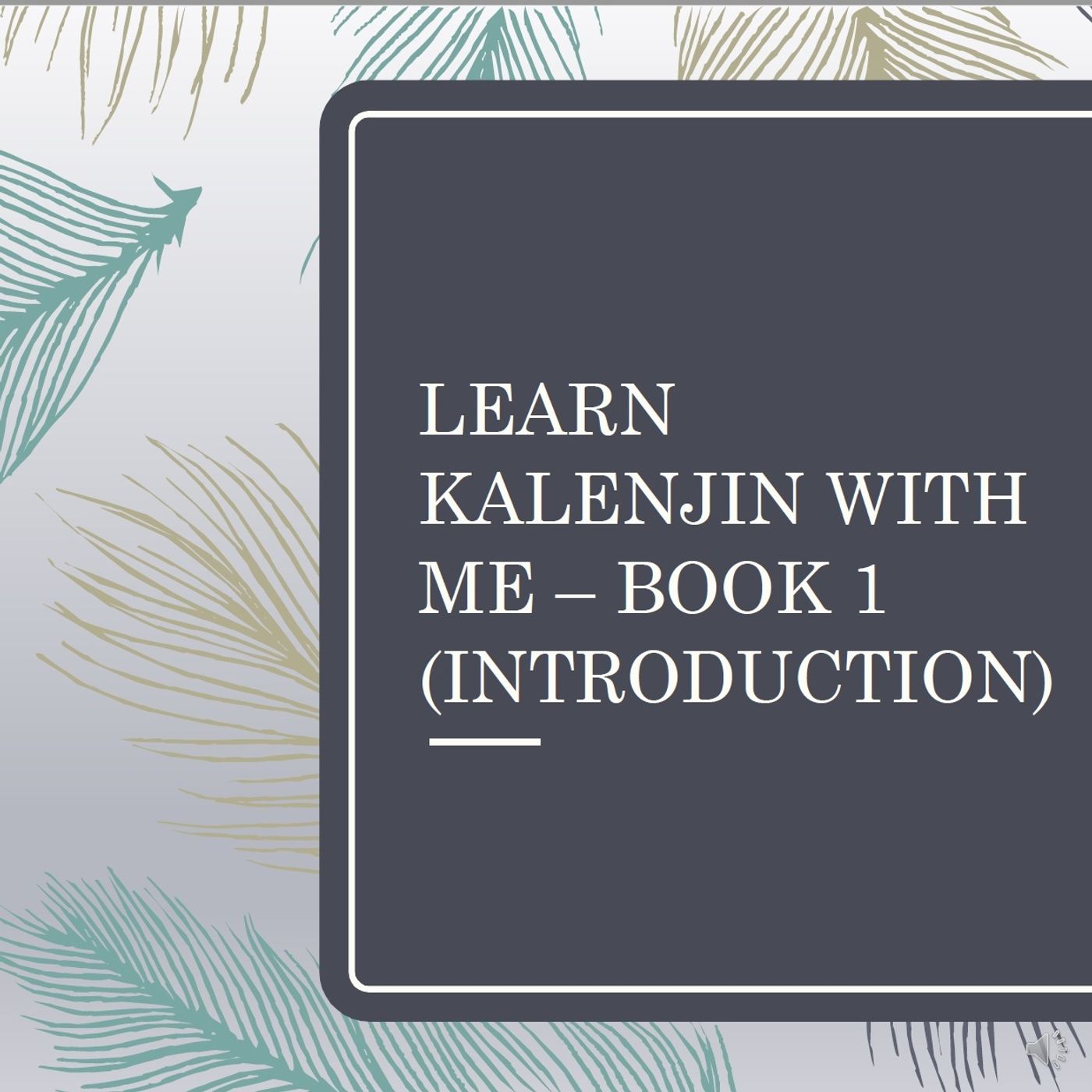 Counting (Numbers) in Kalenjin