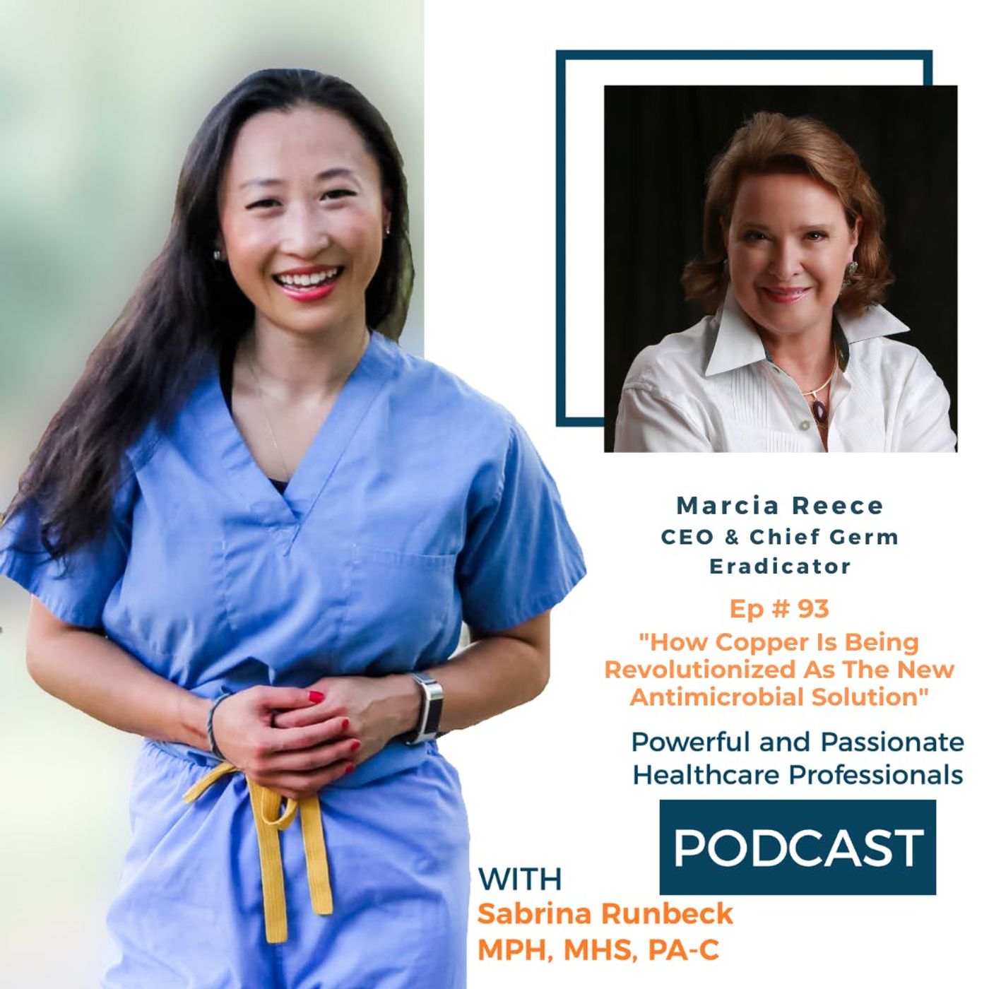 Ep 93 - How Copper Is Being Revolutionized As The New Antimicrobial Solution by Marcia Reece