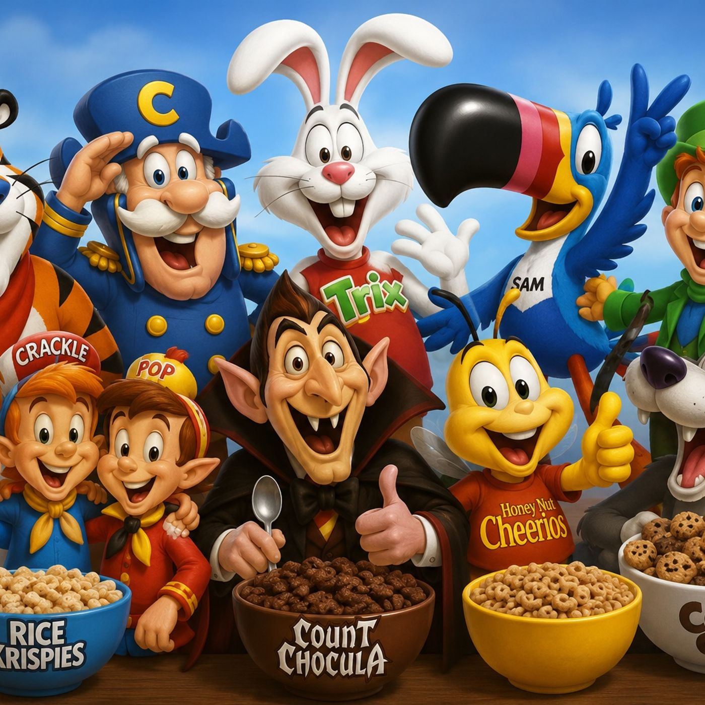 T.F.P # 222 Cereal and soapbox episode artwork