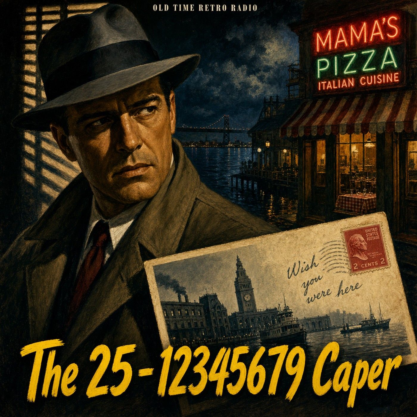 The Adventures of Sam Spade Detective - "The 25 - 12345679 Caper" (Old Time Radio, 1950) episode artwork