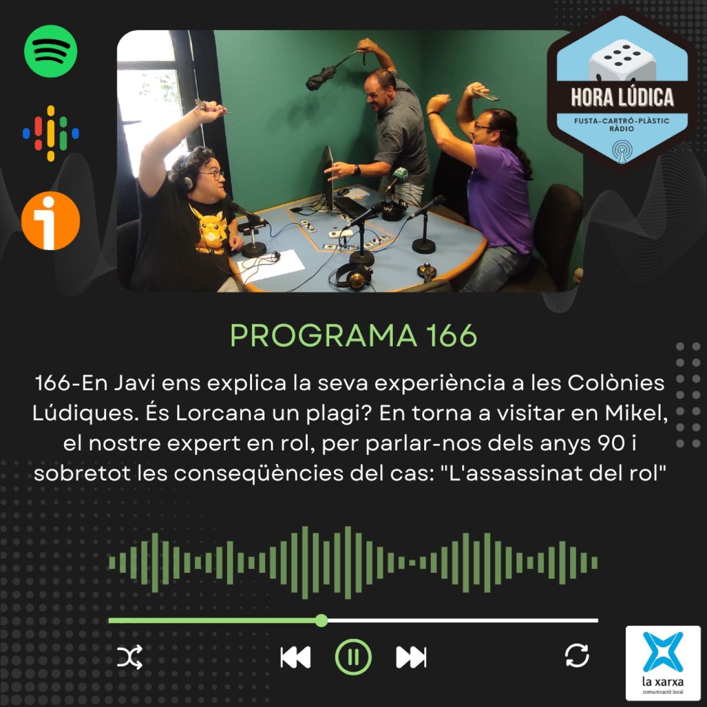 Programa 166 episode artwork