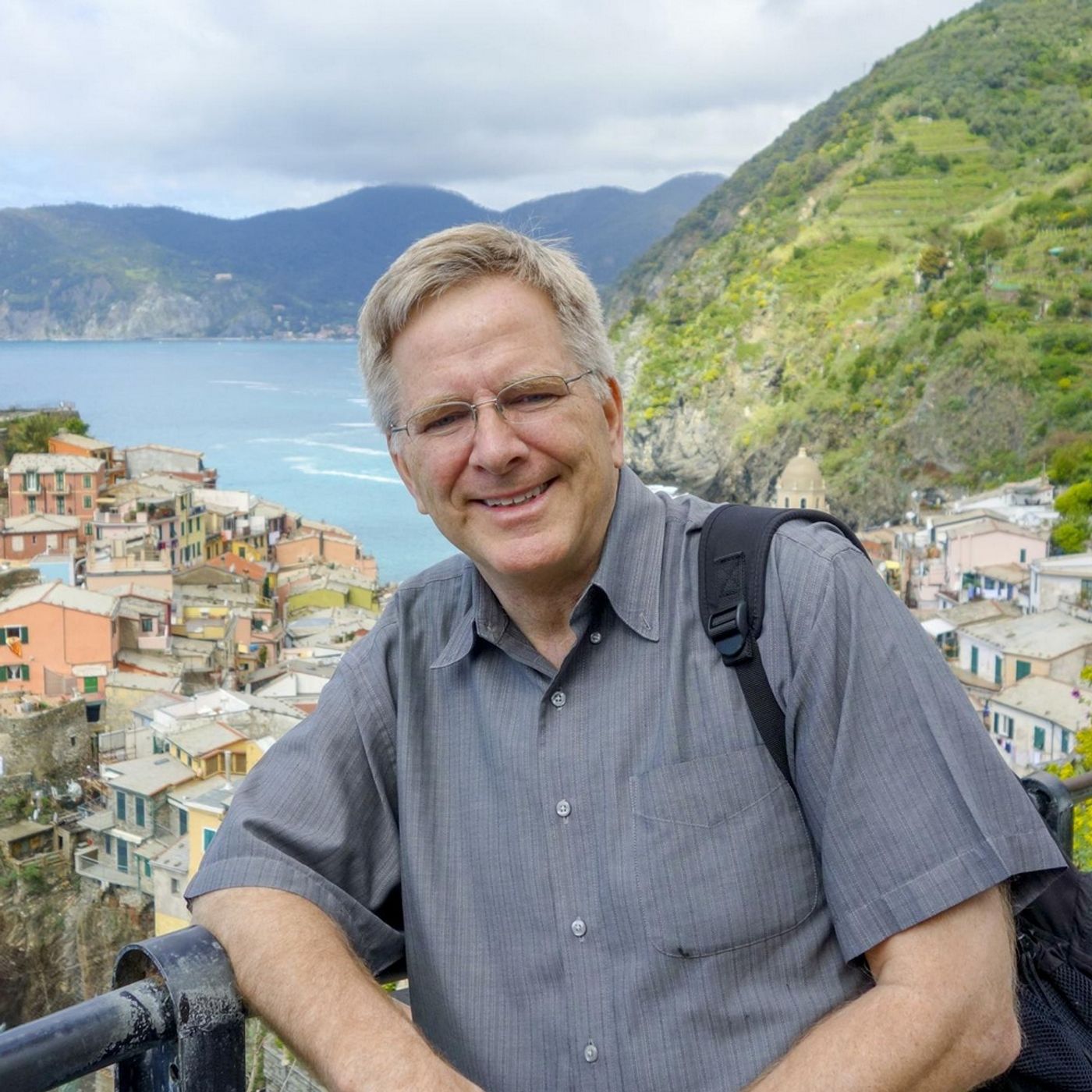 Travel author Rick Steves visits Spokane to talk about his book 'Travel as Political Act' episode artwork