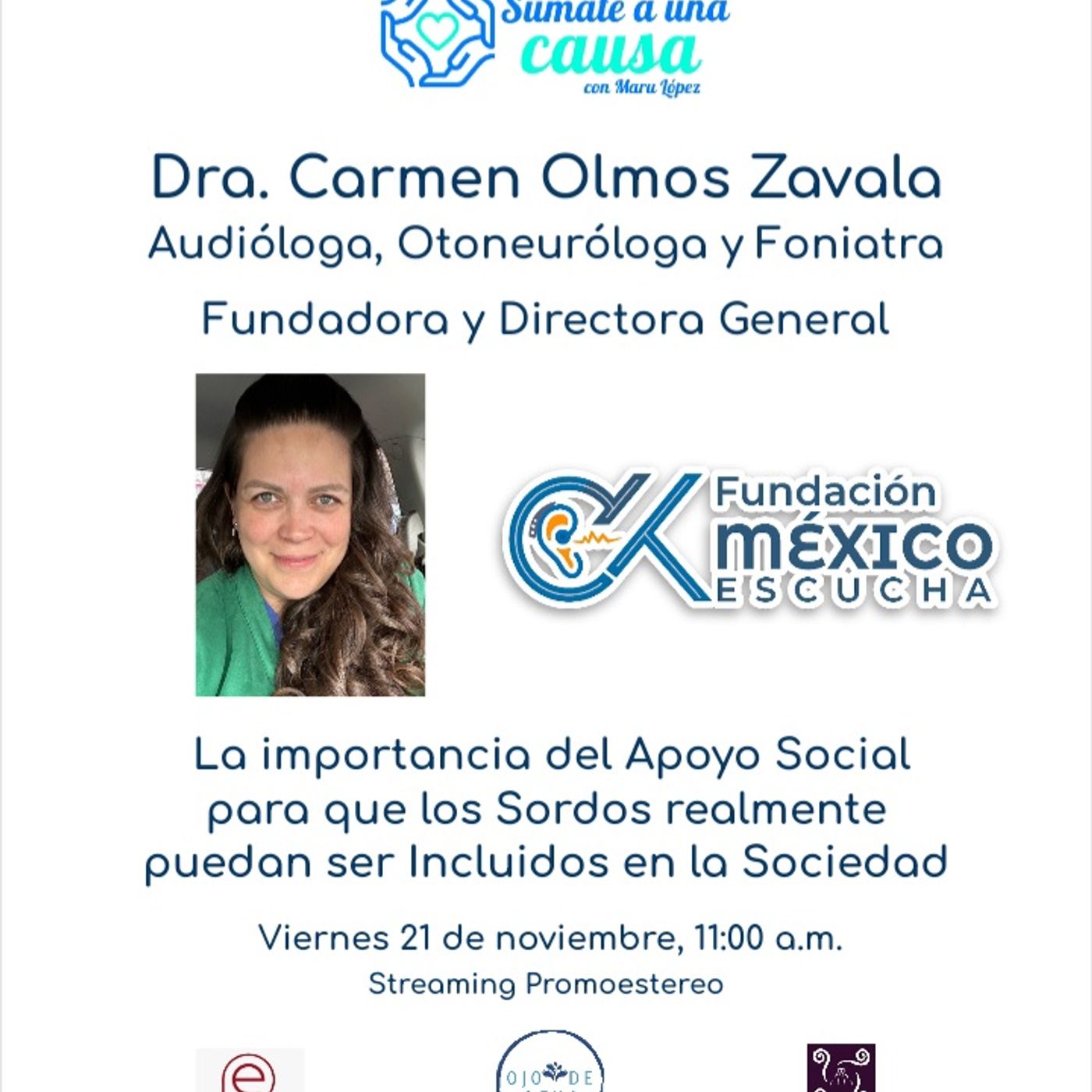 SUMATE A UNA CAUSA || LA IMPORTANCIA DEL APOYO SOCIAL PARA QUE LOS SORDOS REALMENTE PUEDAN SER INCLUIDOS EN LA SOCIEDAD