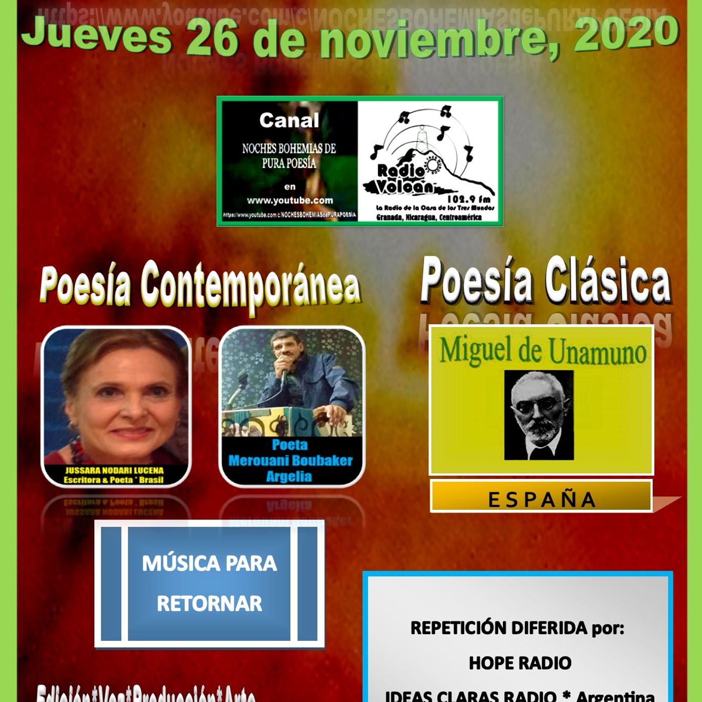 Poesía clásica y contemporánea, literatura en general, cultura, música. episode artwork
