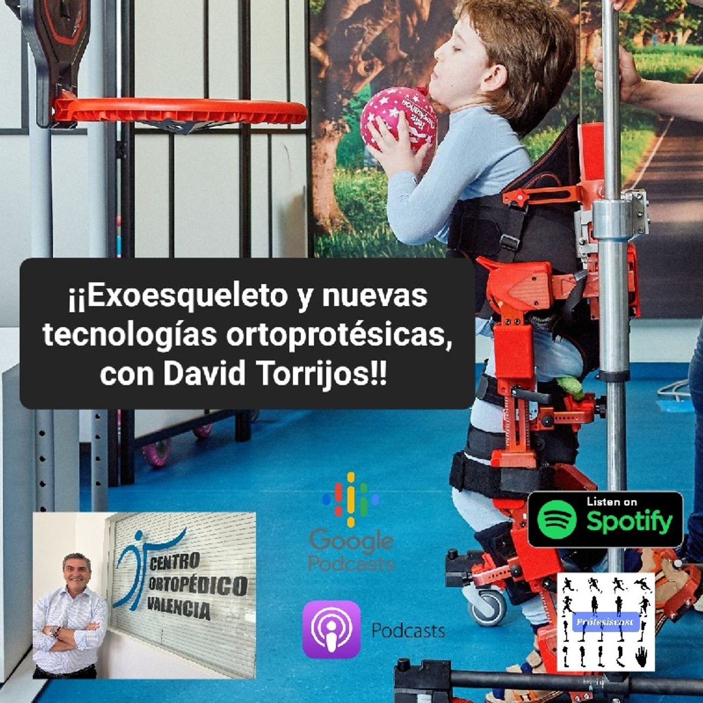 ¡¡Exoesqueleto Y Nuevas tecnologías Ortoprotésicas, Con David Torijos!! episode artwork