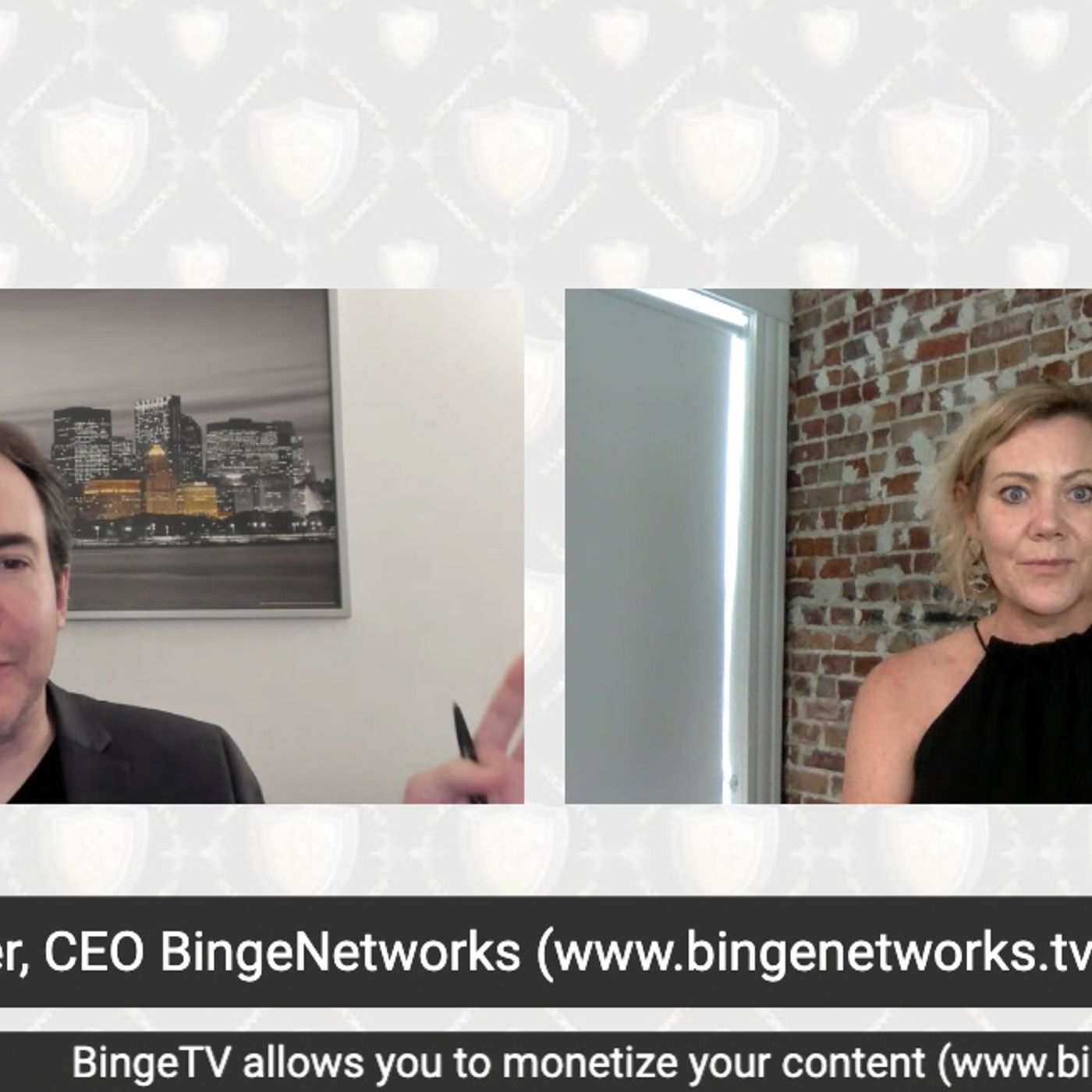 Bonnie Bruderer, CEO Binge Networks, smart streaming distribution and Actor