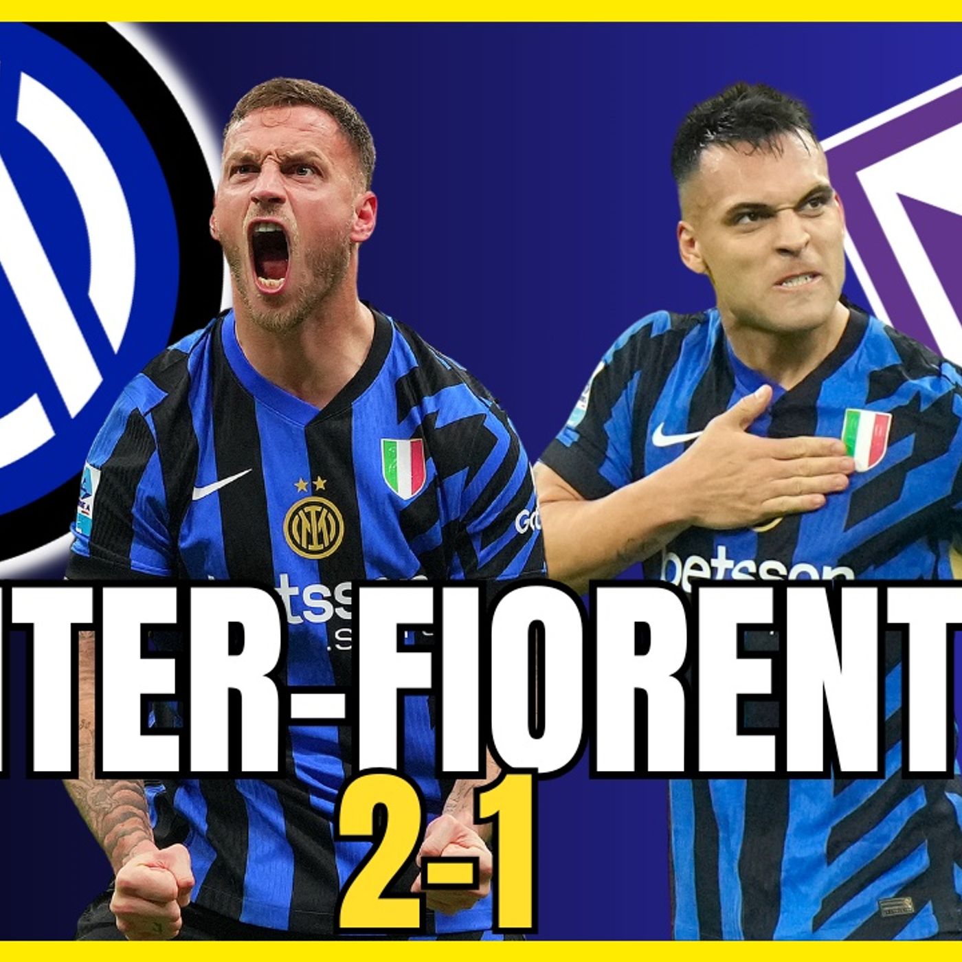 INTER FIORENTINA 2-1: RISPOSTA DA GRANDE!! ZIELINSKI LA SVOLTA!!
