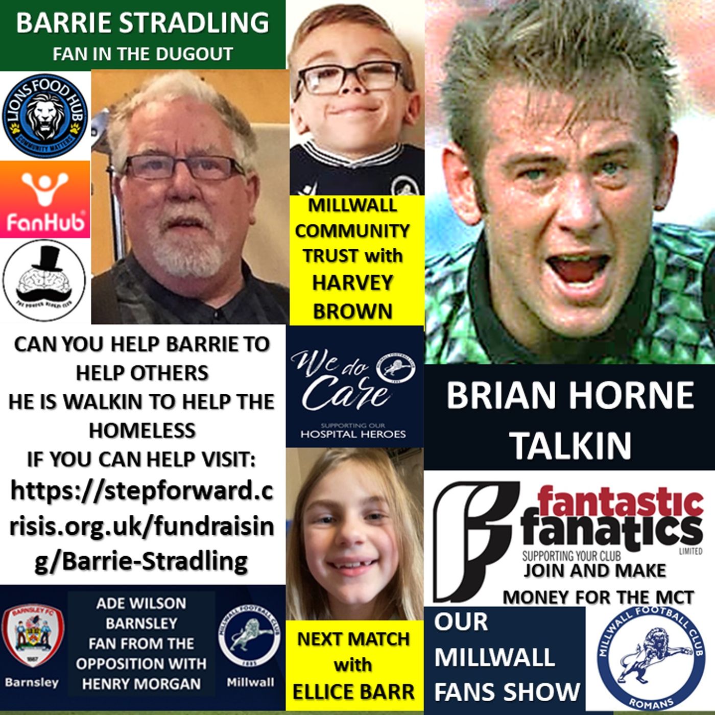 OUR MILLWALL FANS SHOW - Topical Weekly Talks