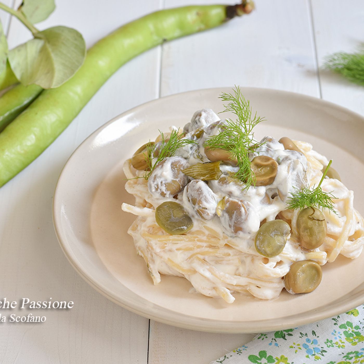 Pasta con Ricotta e Fave al finocchietto selvatico alla calabrese episode artwork