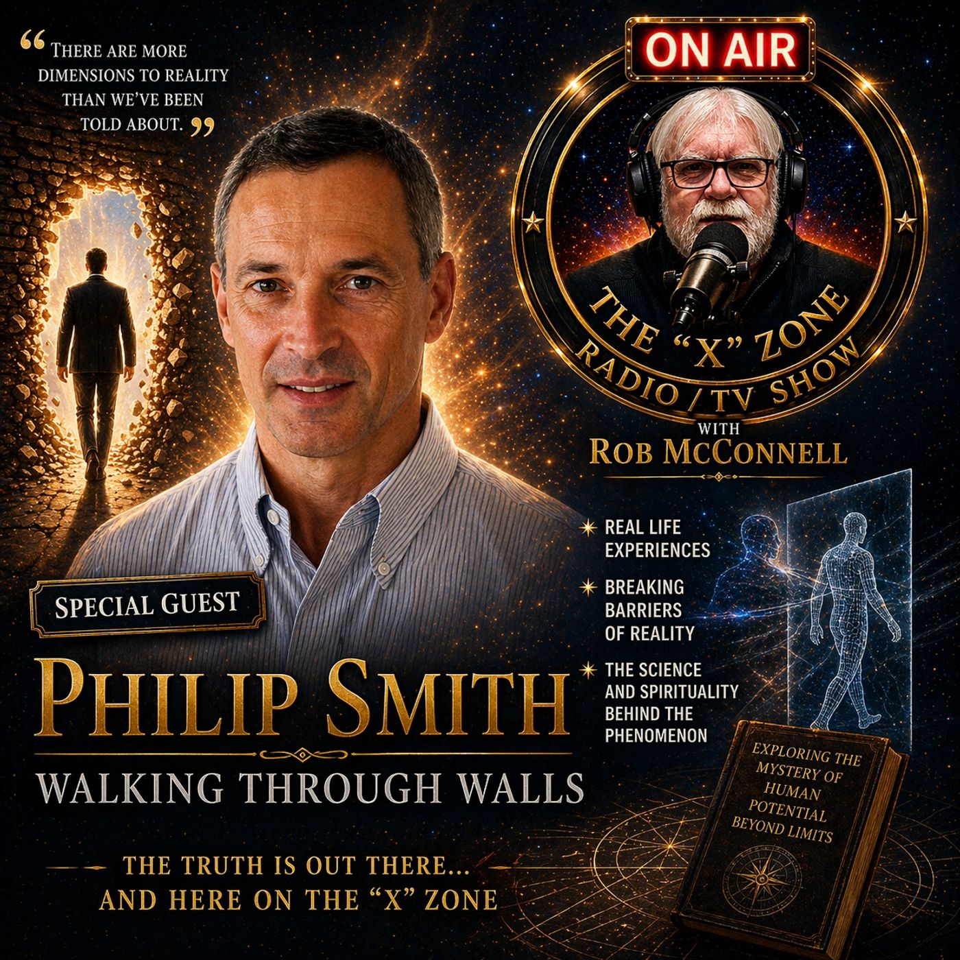 Rob McConnell Interviews - PHILIP SMITH - Walking Through Walls