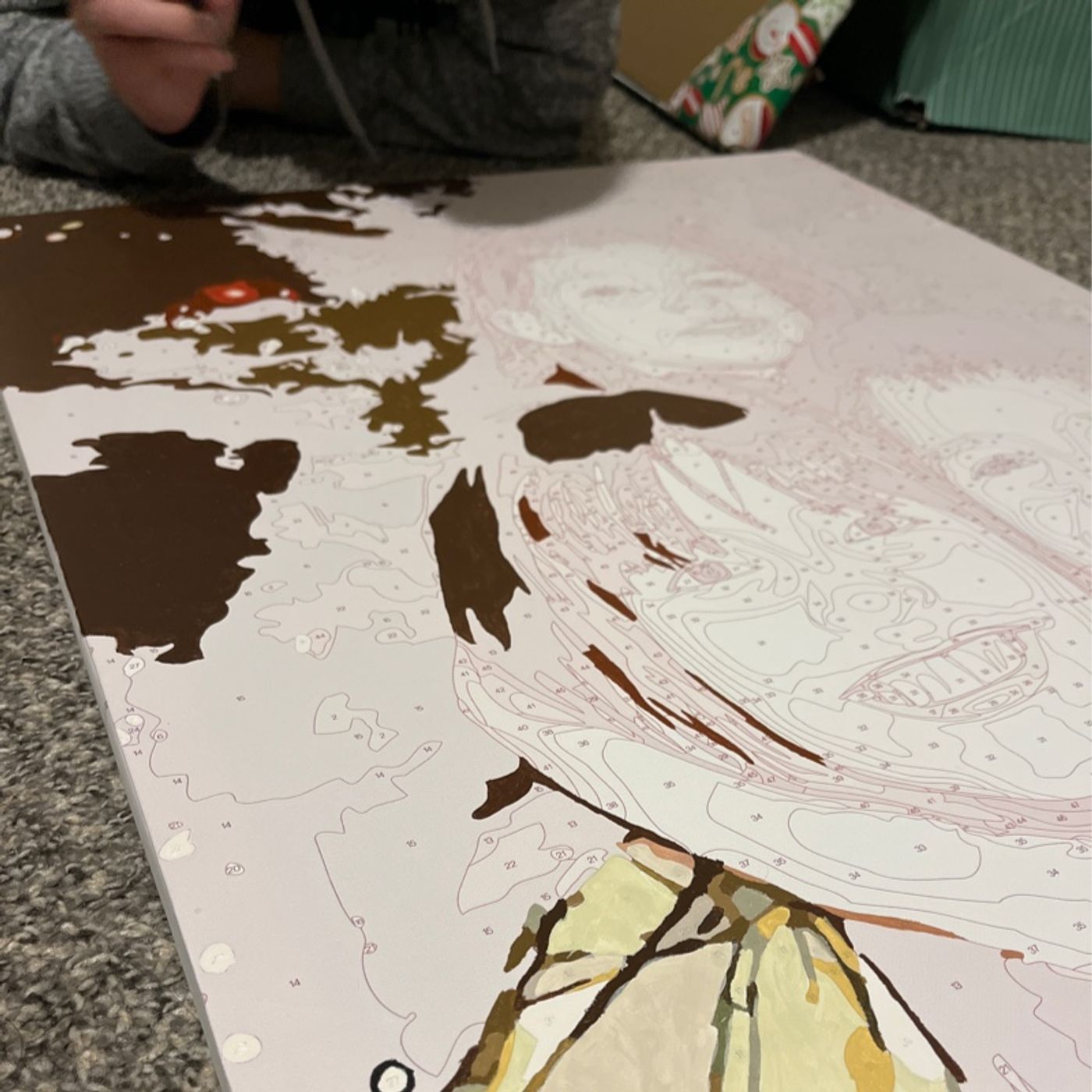 Painting in the ward