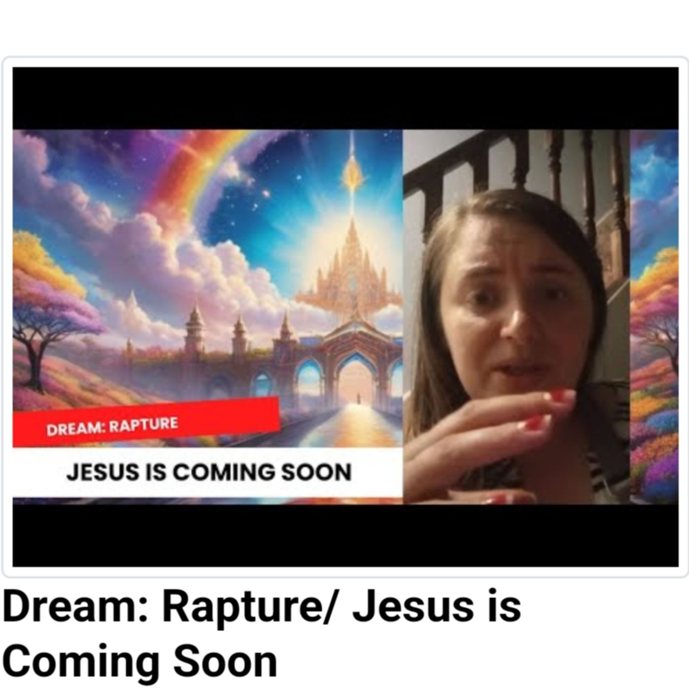 Dream: Rapture/ Jesus is Coming Soon episode artwork