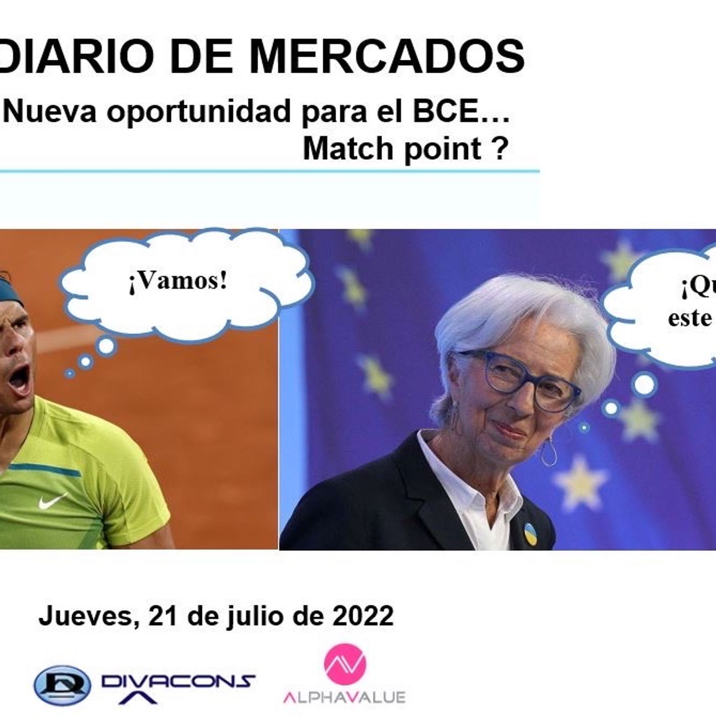 PODCAST en abierto DIARIO DE MERCADOS Jueves 21 Julio episode artwork