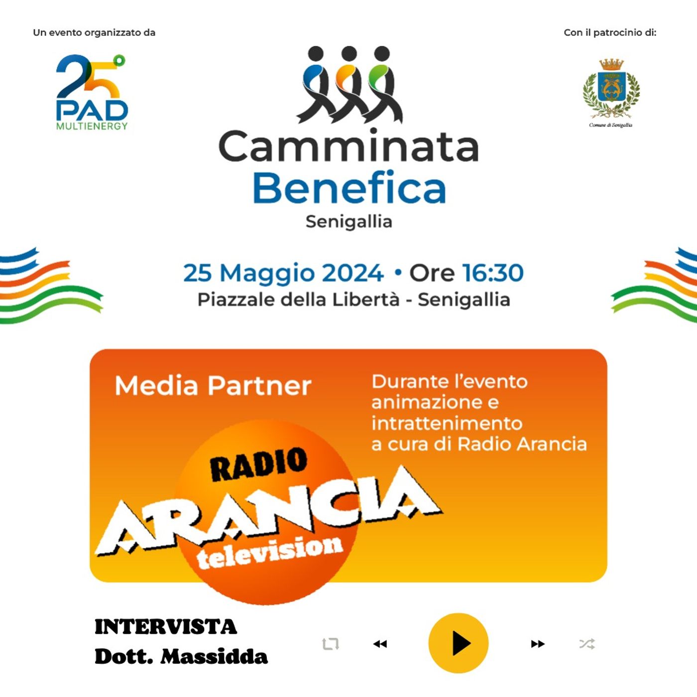 La Camminata Benefica per la prevenzione del melanoma a Senigallia - con Danilo Massidda episode artwork