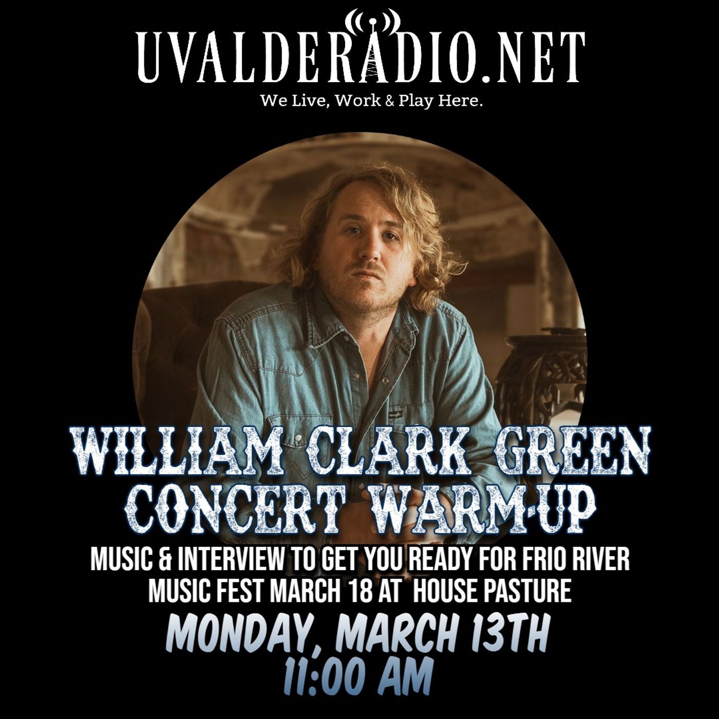 Wiliam Clark Green / March 2023 episode artwork