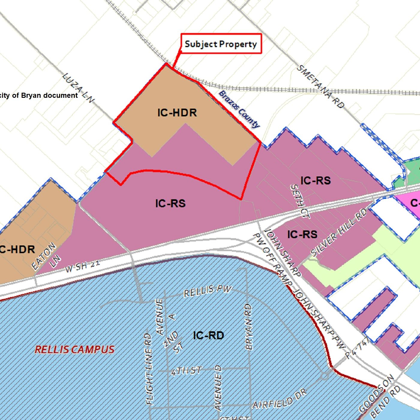 Bryan city council tables rezoning request for a residential/retail development near the RELLIS campus
