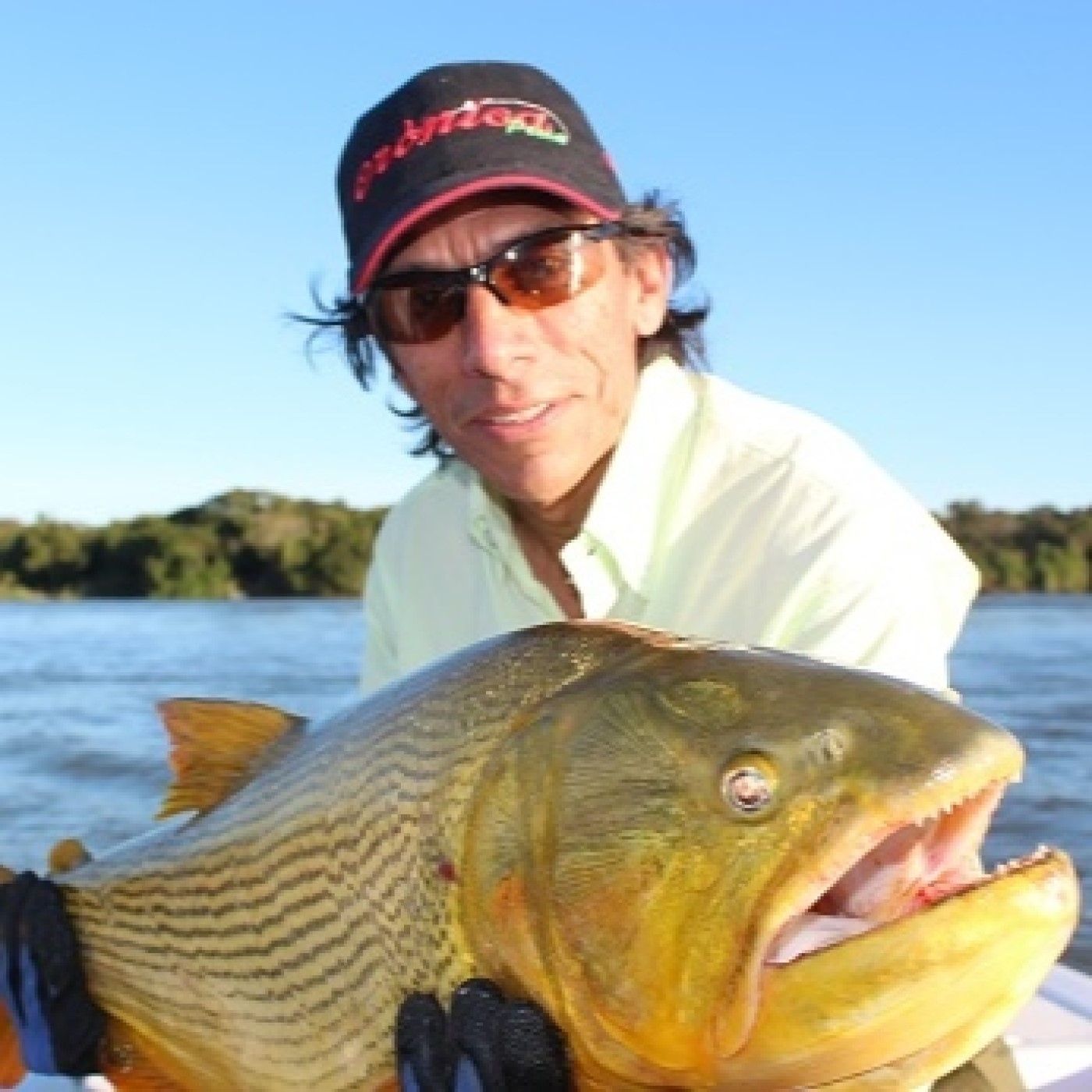 Horacio Pascuariello (Periodista Responsable de la Sección de Pesca Deportiva del "Diario Crónica")