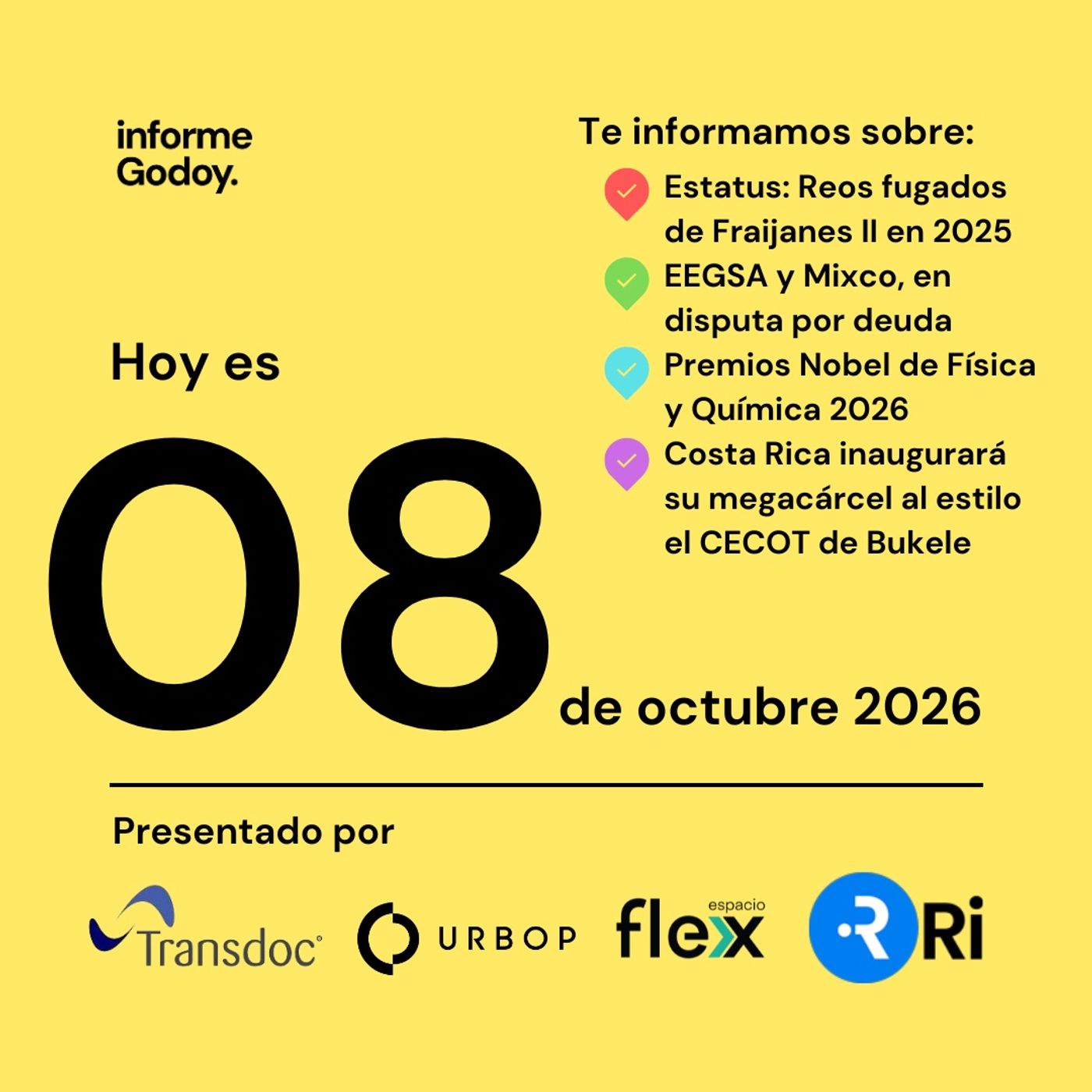 Portada de informeGodoy.