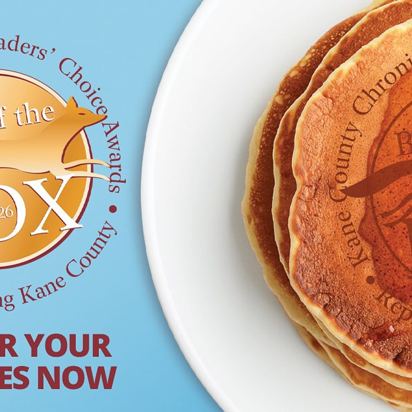 It’s time to vote in the 2026 Kane County Best of the Fox! episode artwork