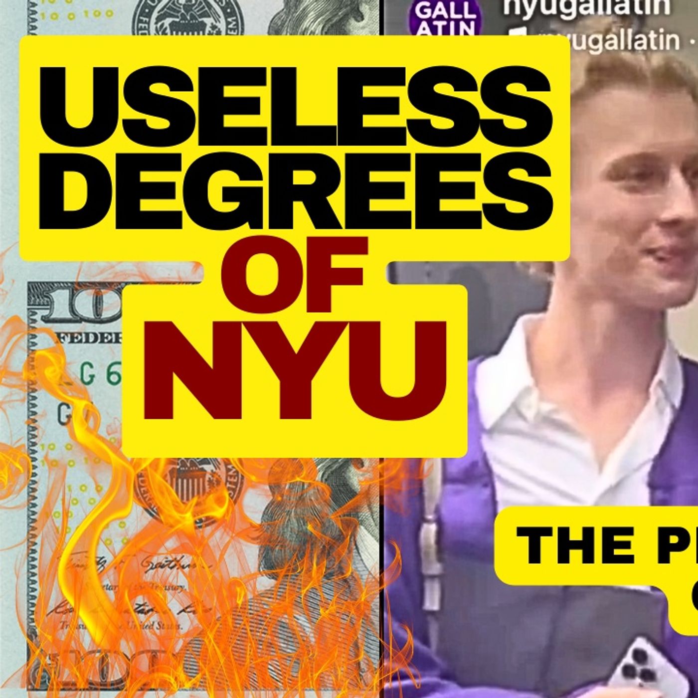 NOT SATIRE Real NYU Majors Students Getting Into Debt For episode artwork