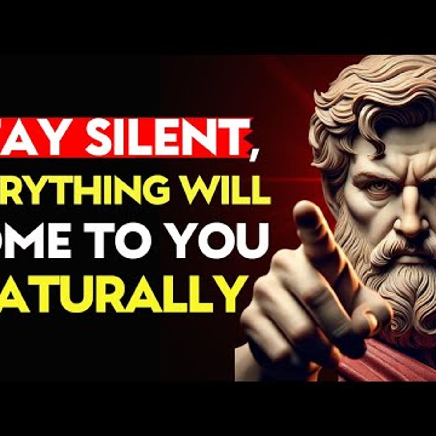 STAY SILENT, EVERYTHING Will COME To You NATURALLY _ Stoic Philosophy episode artwork
