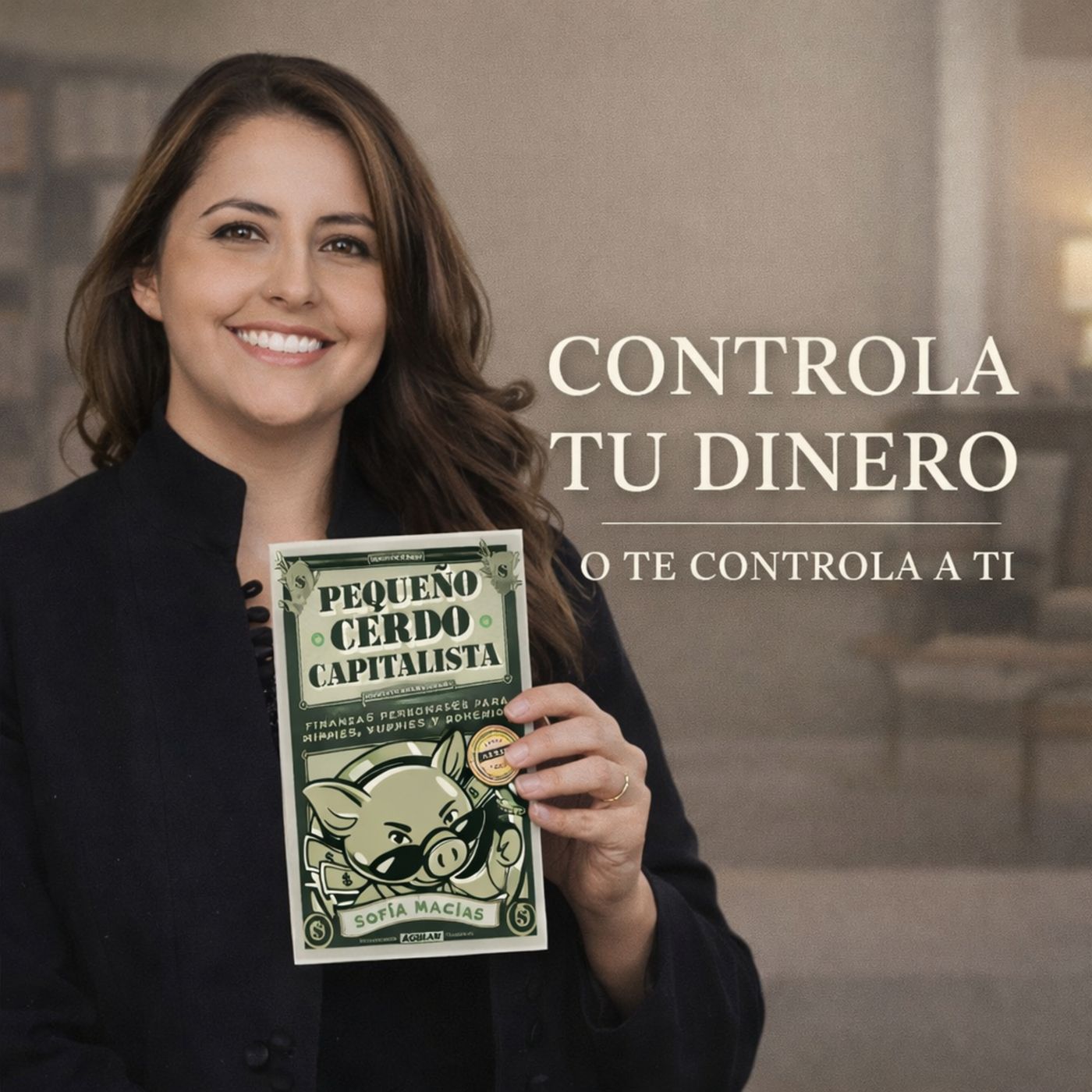 De fondo un libro