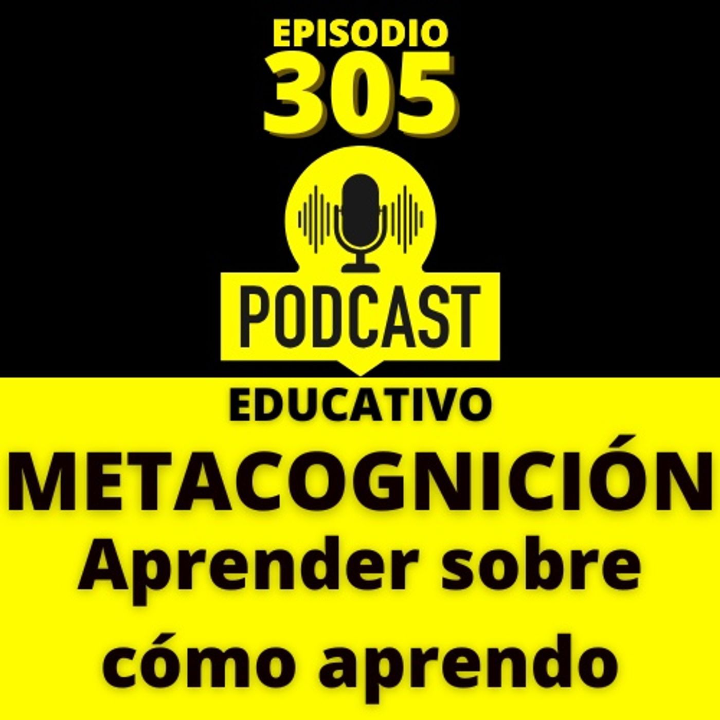 305 - Metacognición: aprender sobre cómo aprendo