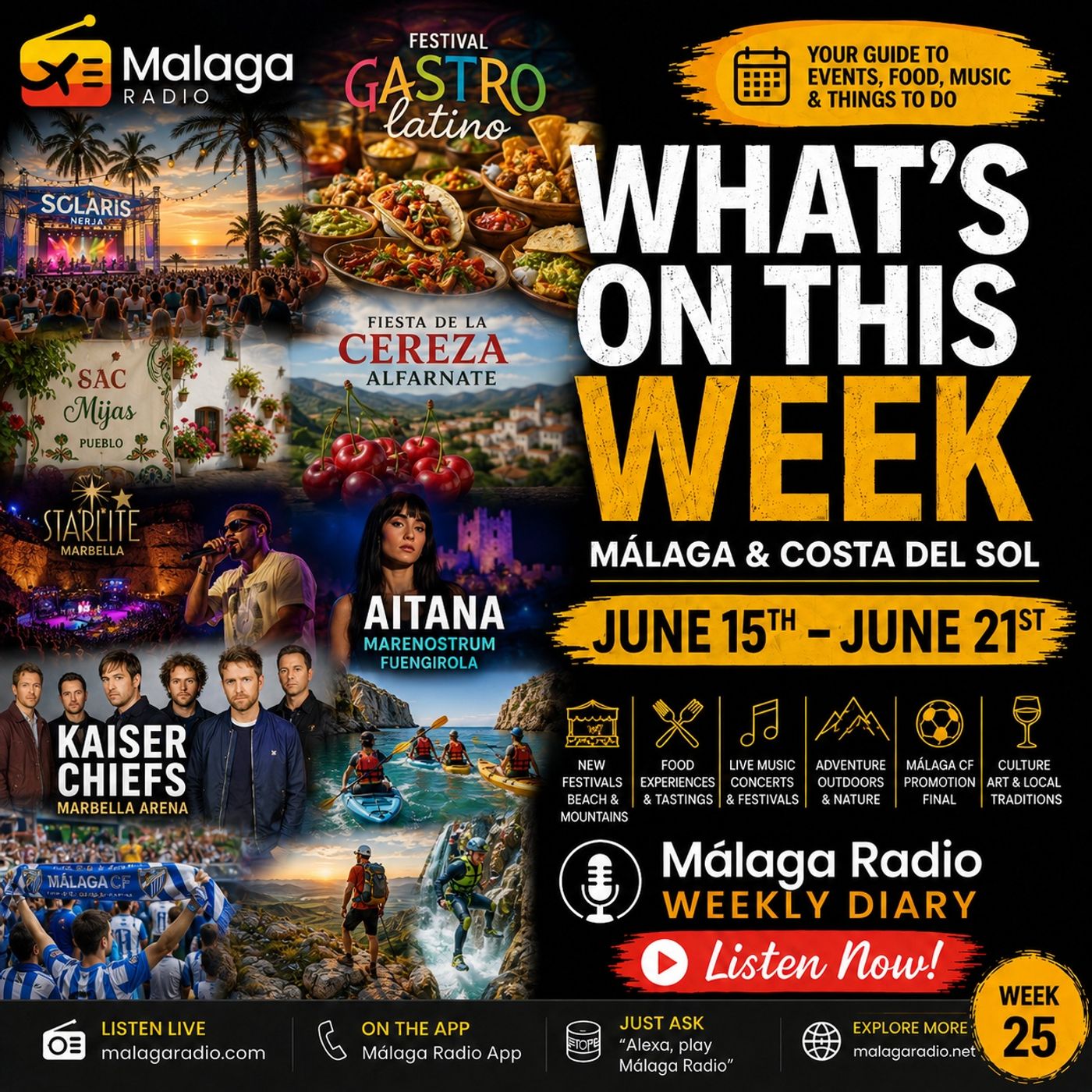Malaga Radio Weekly EP13 episode artwork