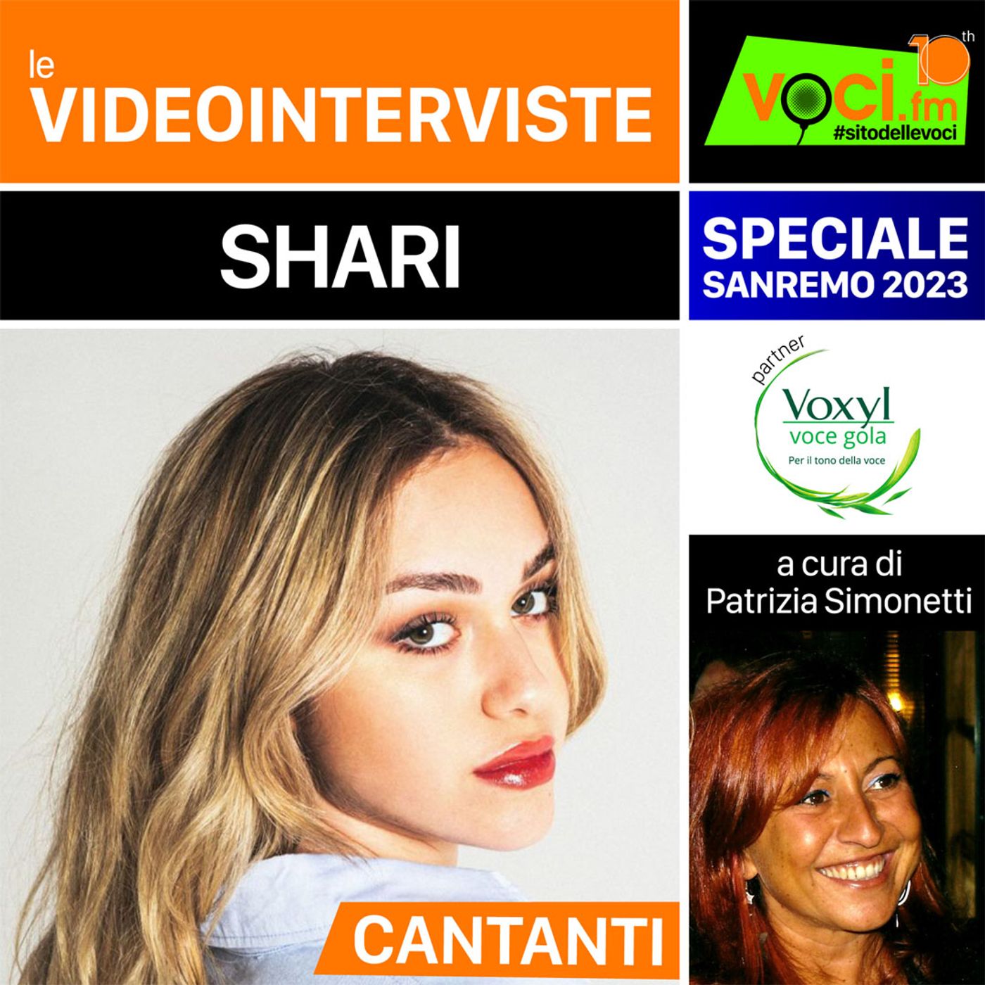 SPECIALE SANREMO 2023: SHARI su VOCI.fm - clicca play e ascolta l'intervista episode artwork